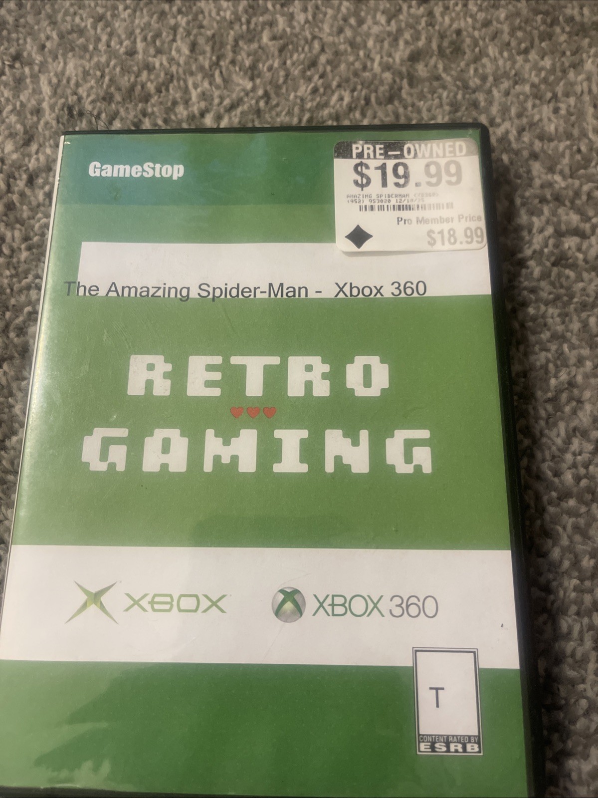 The Amazing Spider-Man (Microsoft Xbox 360, 2012)