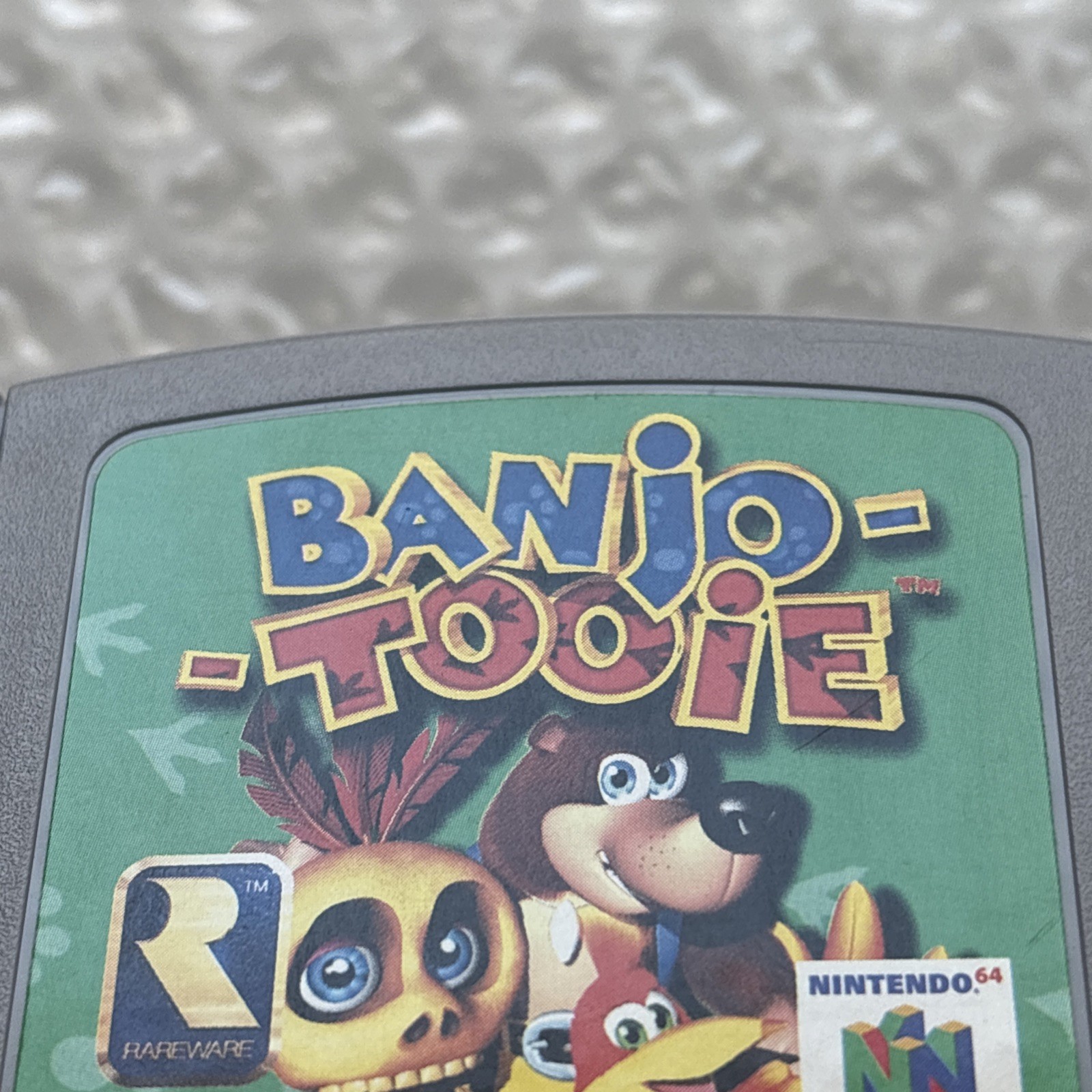 Banjo-Tooie + Banjo Kazooie Nintendo 64 N64 Blockbuster Authentic Rental Carts