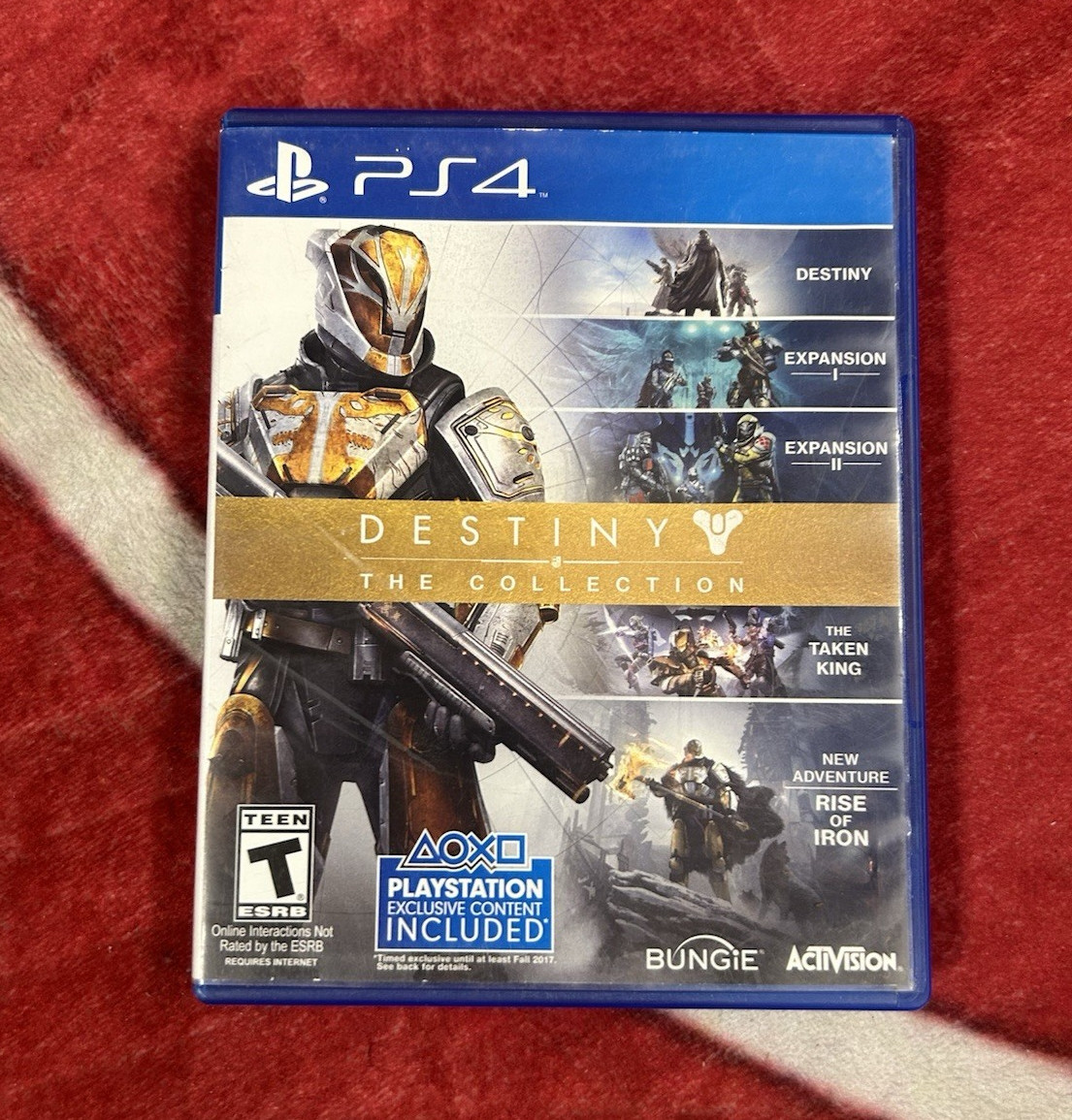 Activision Destiny: The Collection PS4 Multiplayer T 2016 NTSC-U/C Disc Case