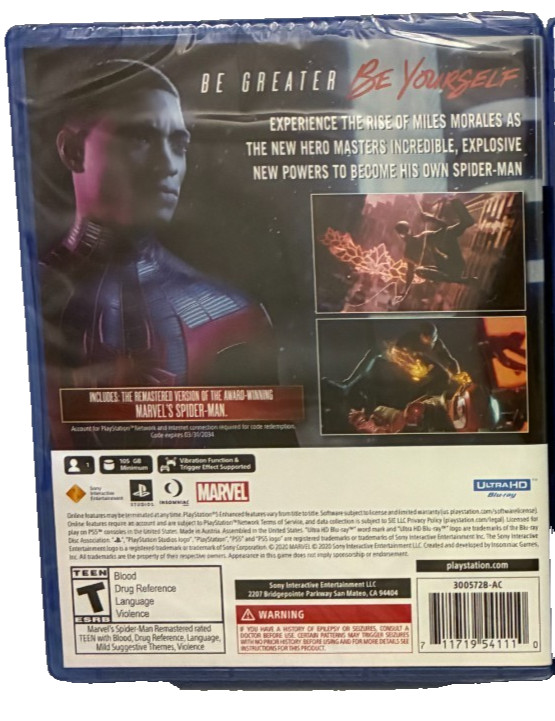 Spiderman Complete Series PS5 Bundle