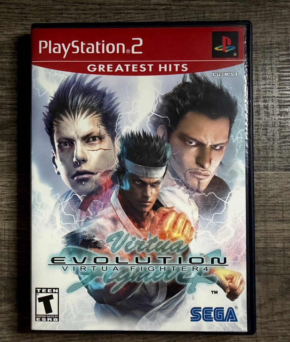 Virtua Figher 4 Evolution (Greatest Hits) – Sony PS2 – Sega – Acceptable Conditi