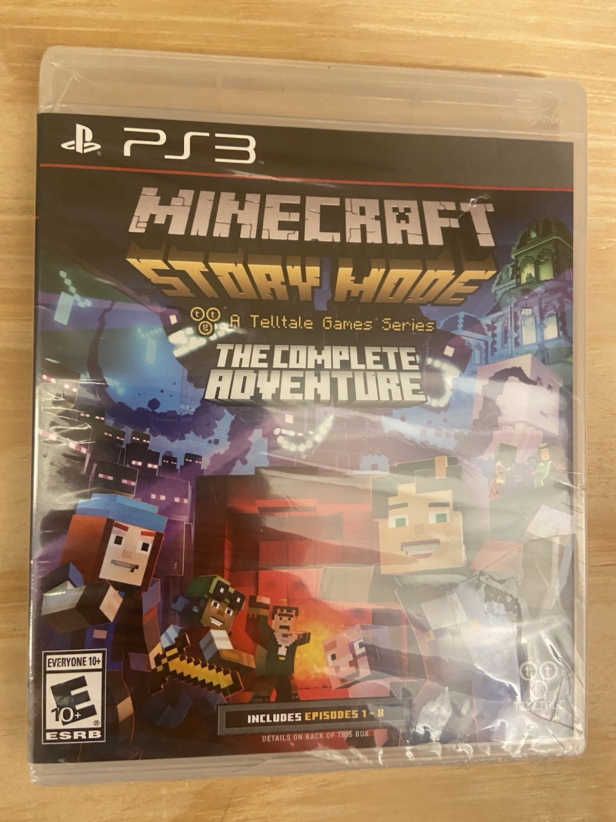 Minecraft: Story Mode The Complete Adventure (Playstation 3)New/Sealed-Read Desc