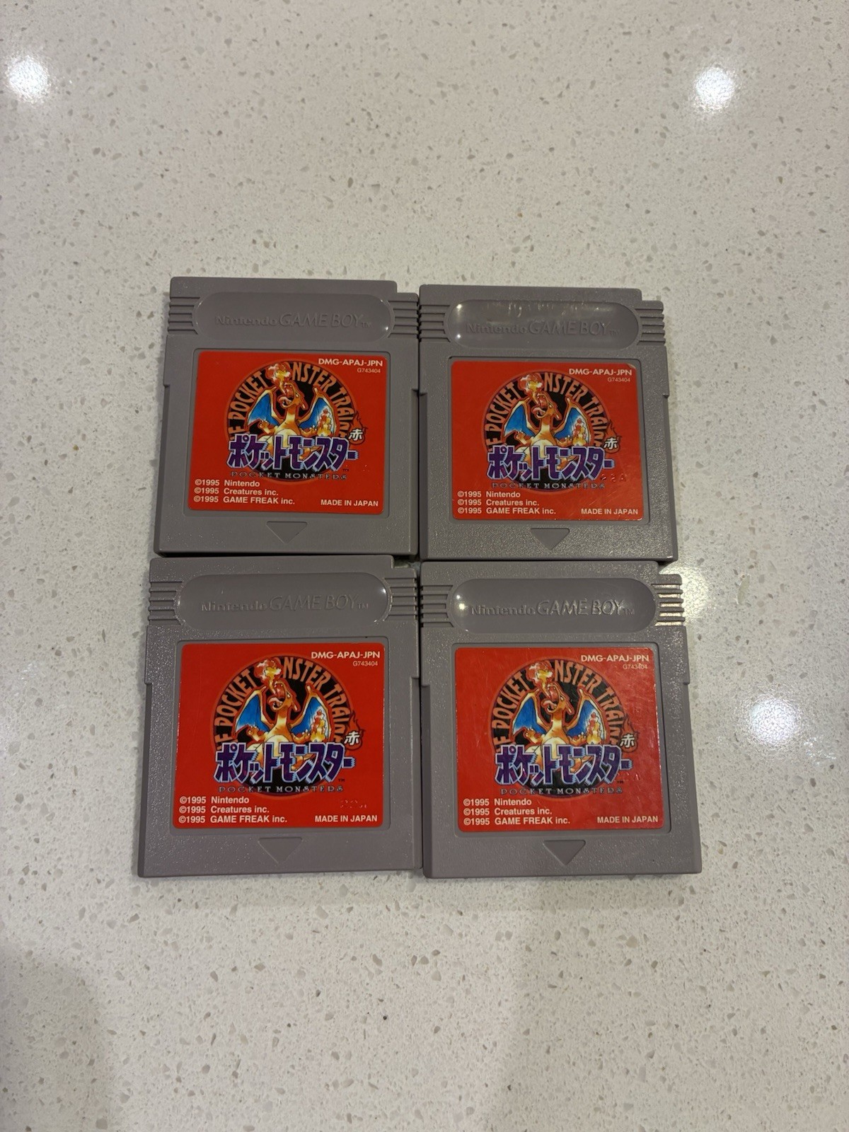 Pocket Monsters Red Pokemon Nintendo Game Boy Japanese version