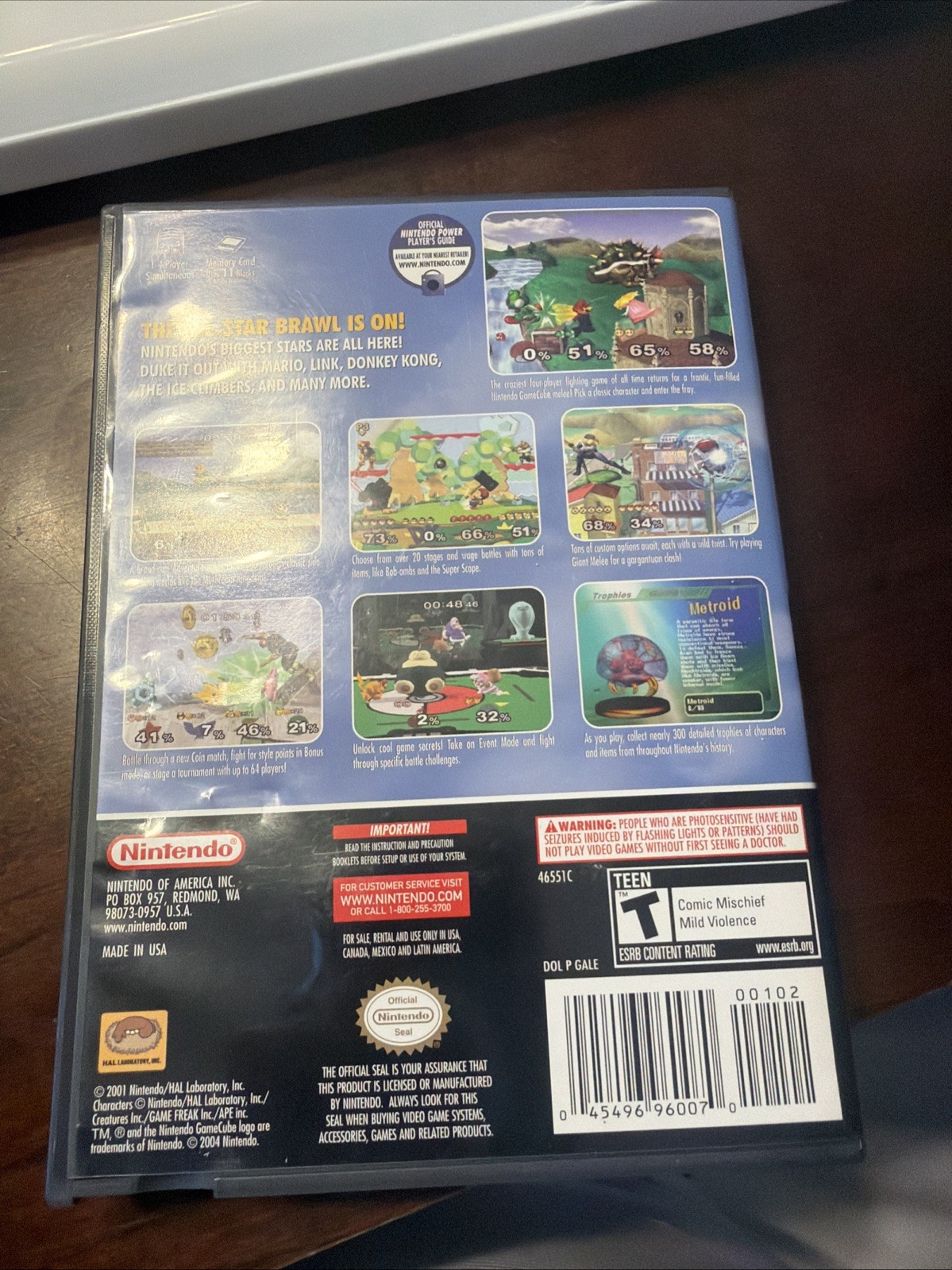 Super Smash Bros. Melee (GameCube, 2001)