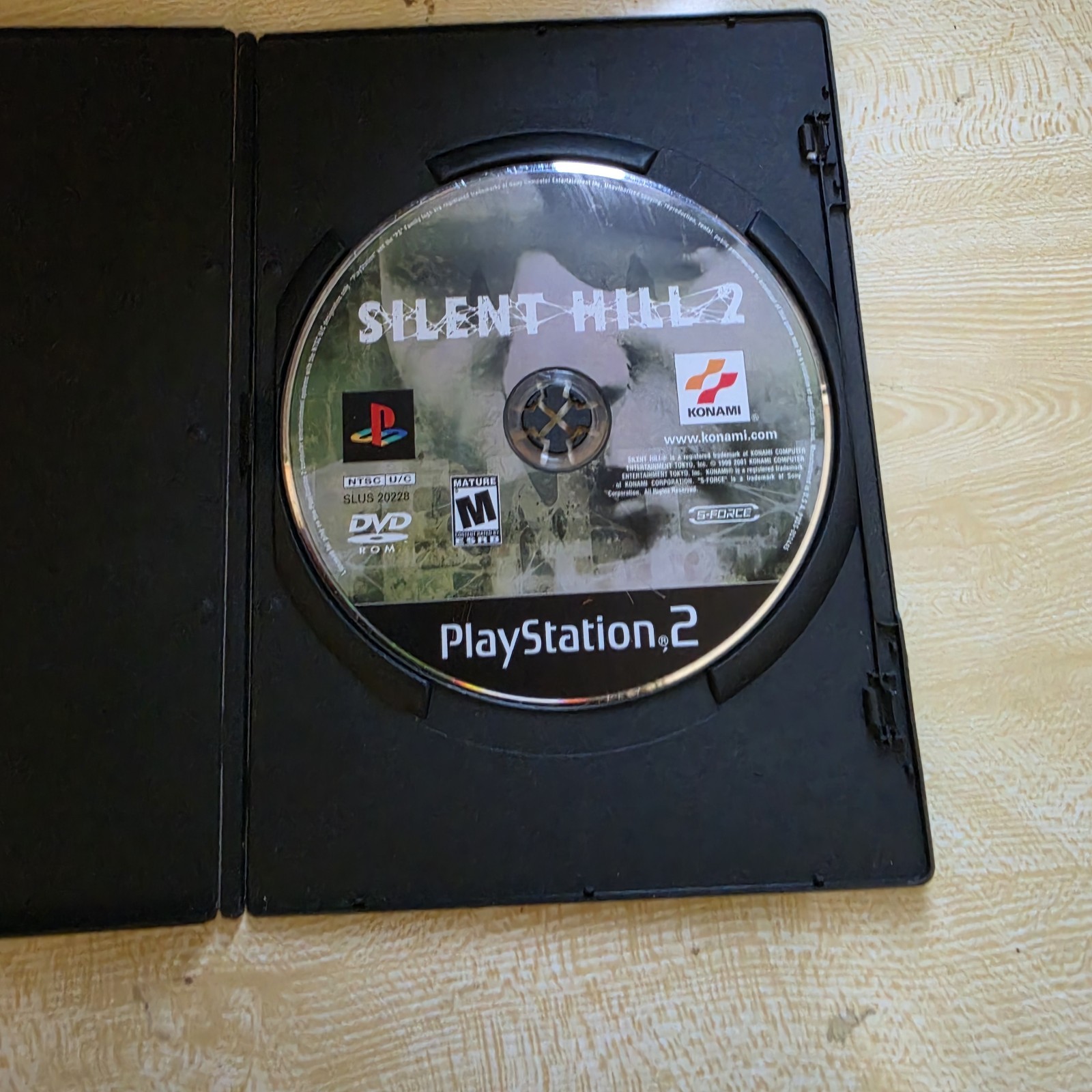 Silent Hill 2 PS2 PlayStation 2 Black Label Disc Only Tested Working Authentic