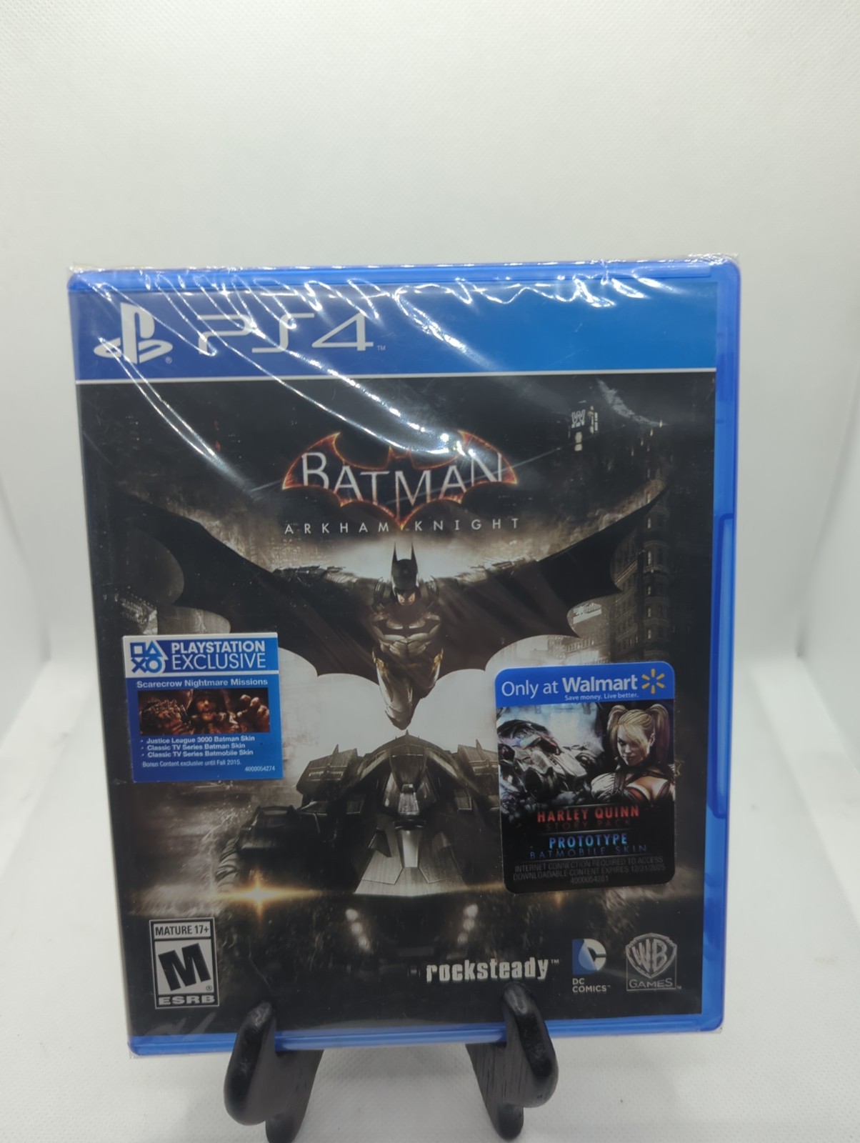 PlayStation 4 PS4 Batman Arkham Knight (WB, 2015) *SEALED, Harley Quinn Pack*