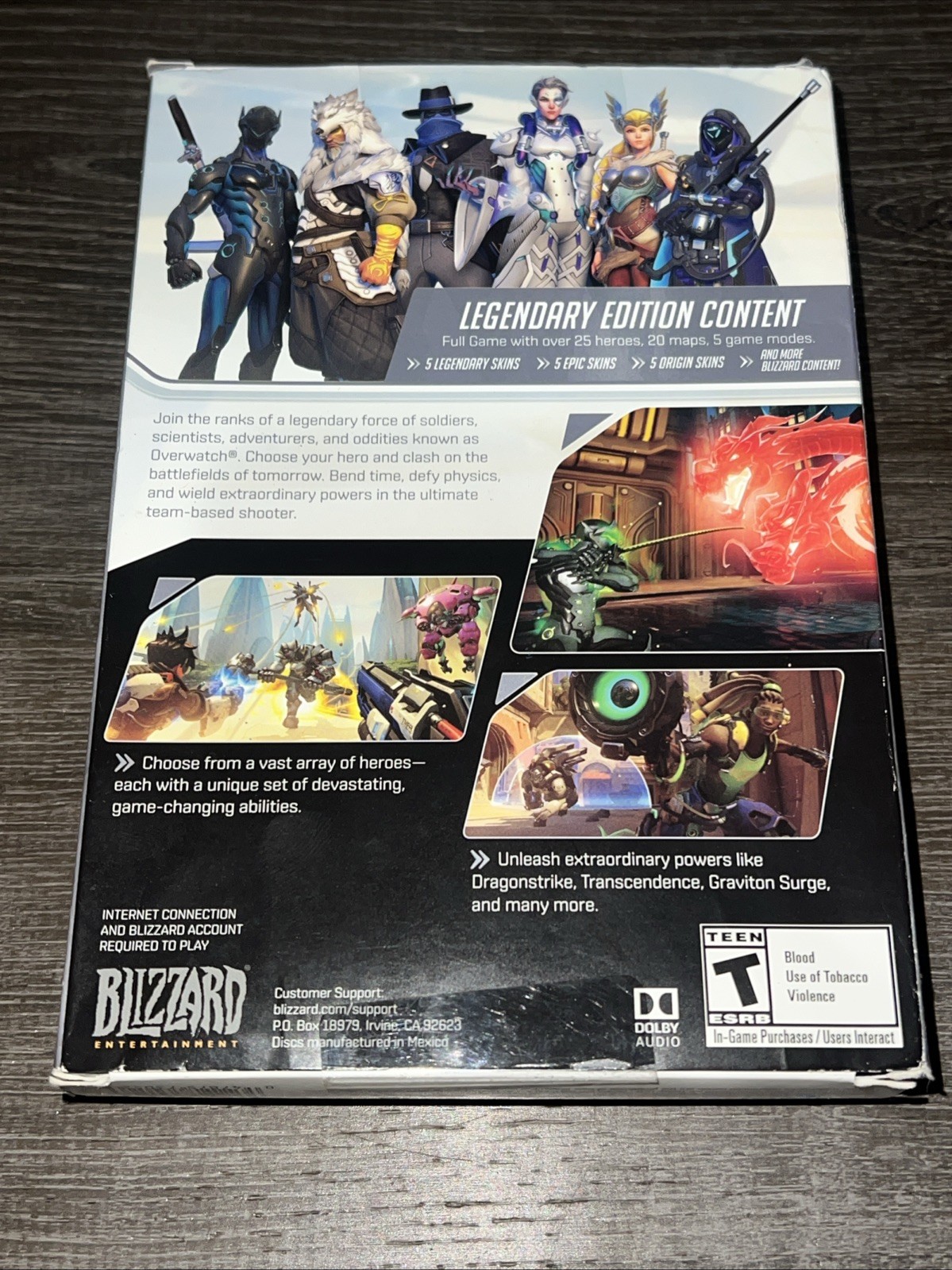 Activision Blizzard Overwatch Legendary PC Edition