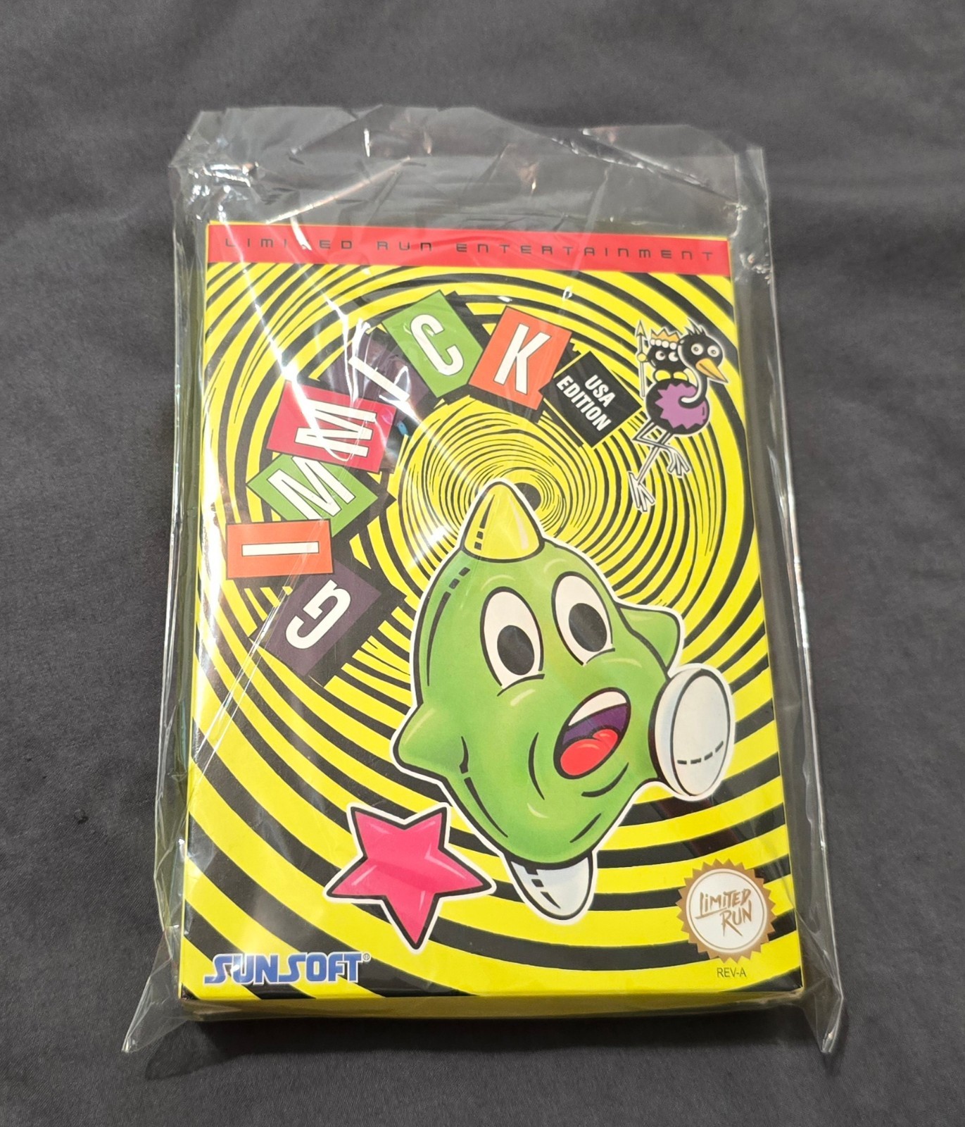 Gimmick! | Green Cartridge | USA Edition | Limited Run | NES | BRAND NEW