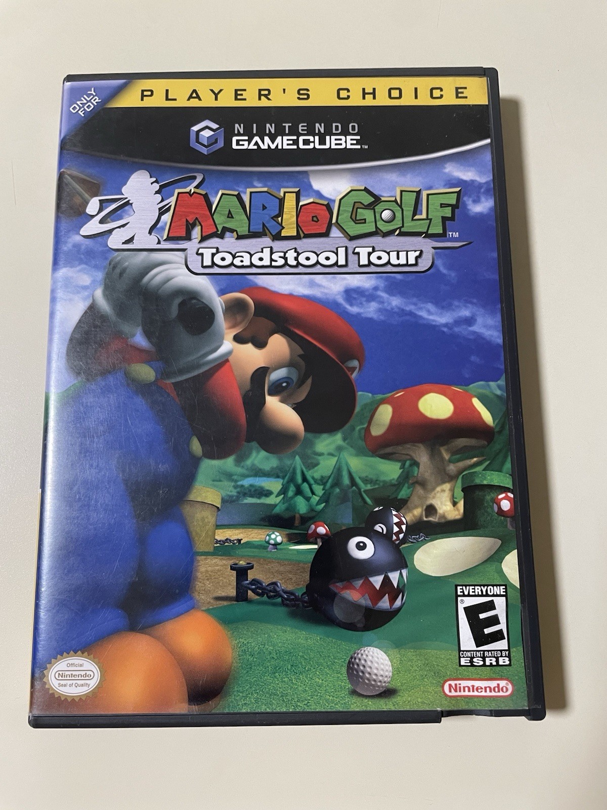Mario Golf: Toadstool Tour Nintendo Gamecube w/ Original Case Tested Working