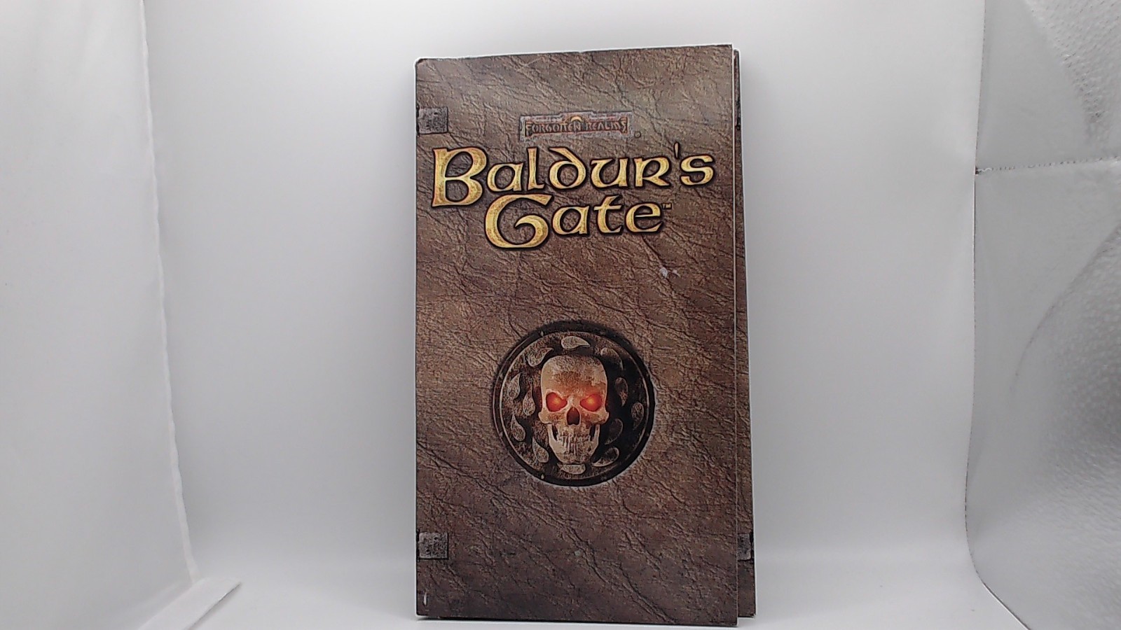 BALDURS GATE FORGOTTEN REALMS ALL 5 DISCS AND MANUEL (PC, 1998)