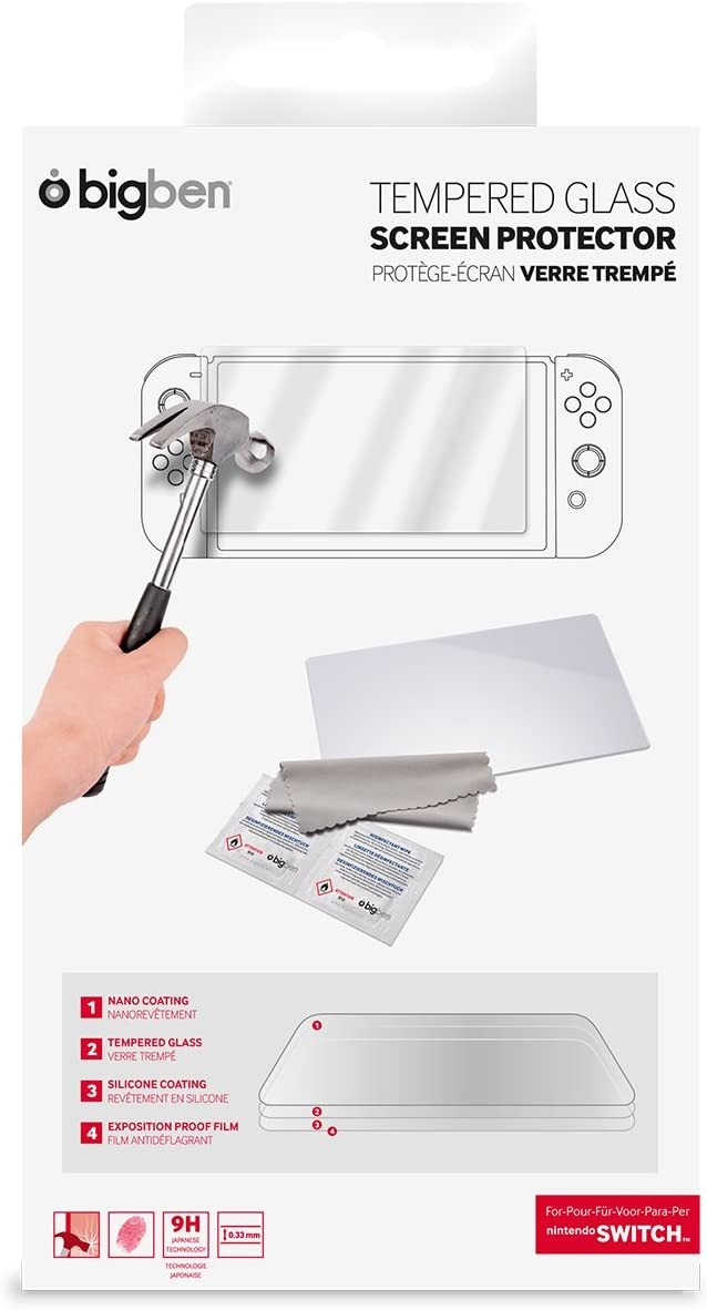 NONAME Nintendo Switch – Tempered Glass Screen (Sony Playstation 4) (UK IMPORT)