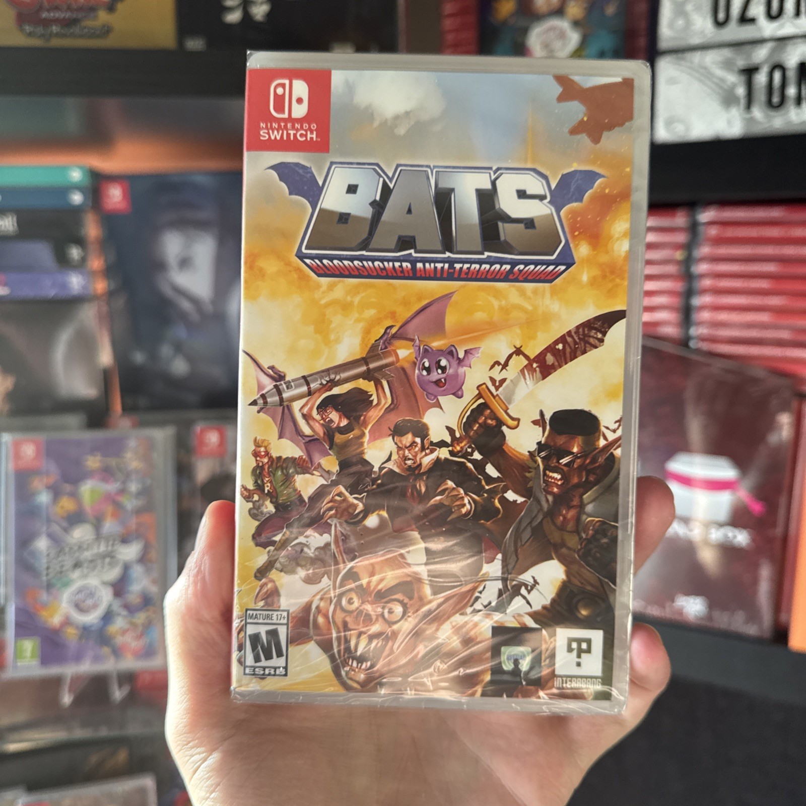 BATS: Bloodsucker Anti-Terror Squad (Nintendo Switch) Factory Sealed