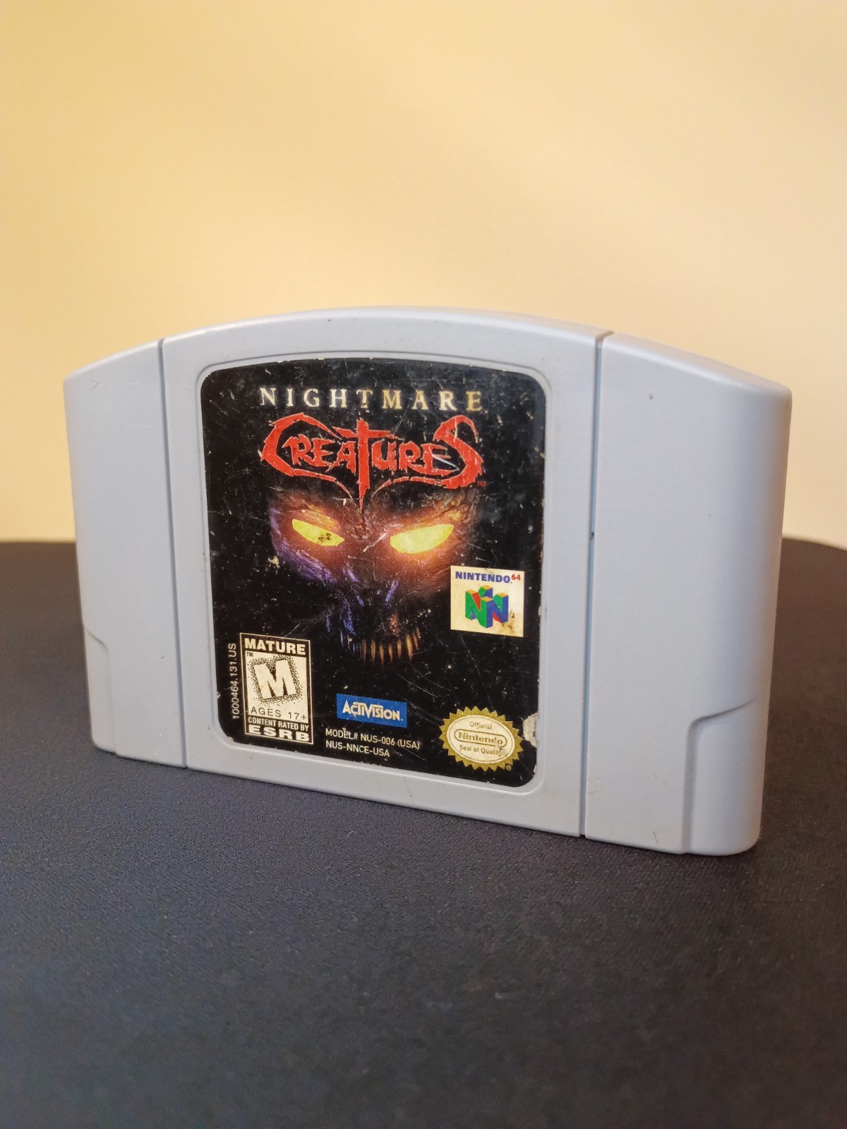 Nightmare Creatures Nintendo 64 N64, 1998 Authentic – Cartridge Only – Tested