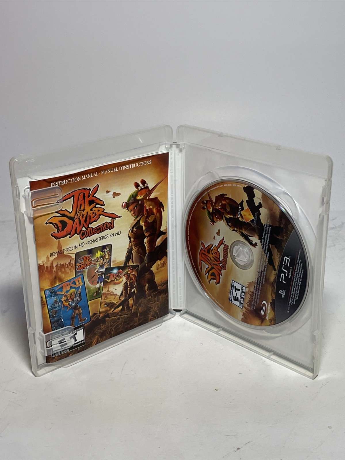 Playstation 3 PS3 Jak and Daxter Collection Remastered in HD CIB w Manual Tested