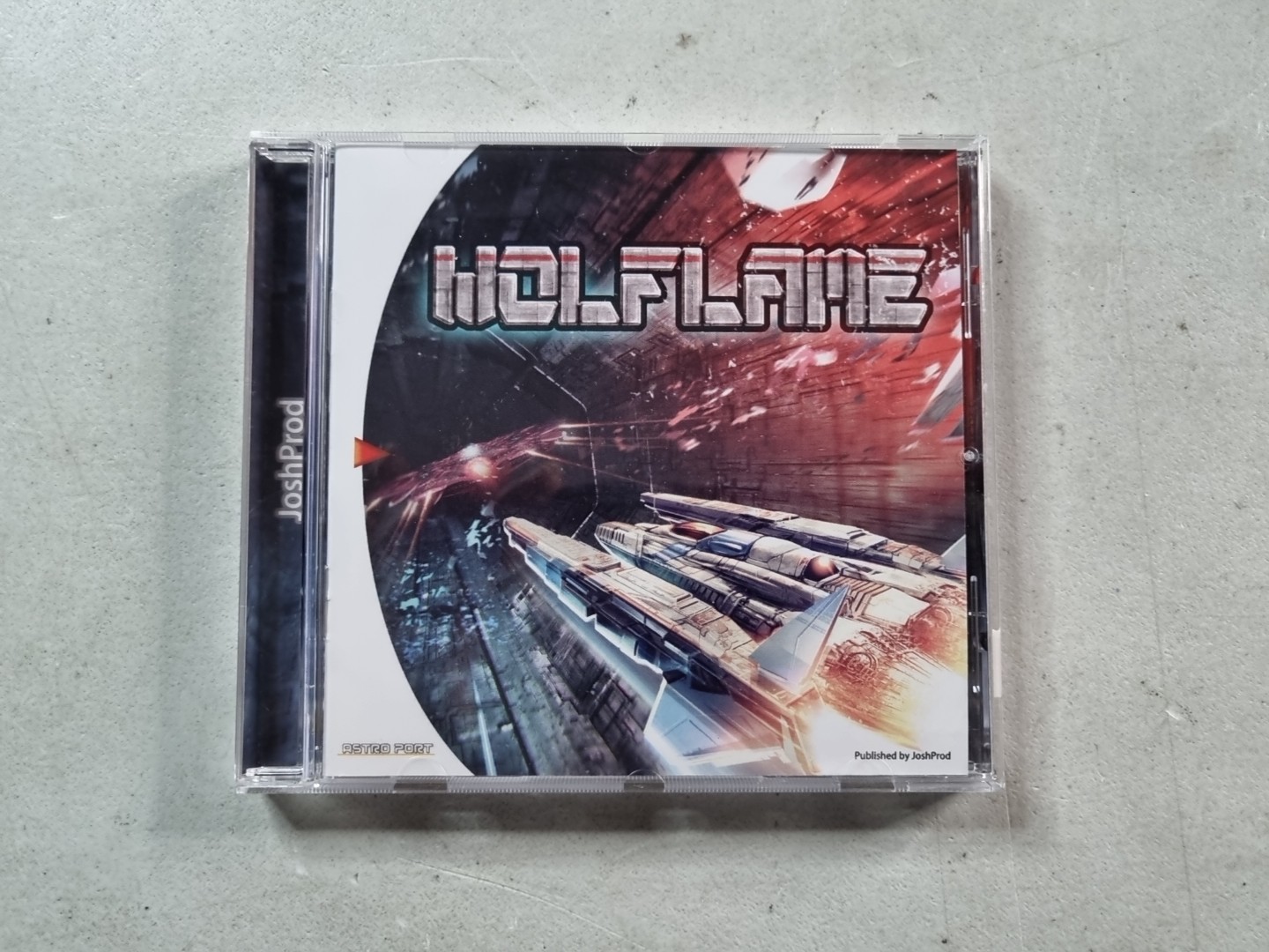 Wolflame JoshProd PixelHeart Sega Dreamcast Shmup Shooter Cib Complete