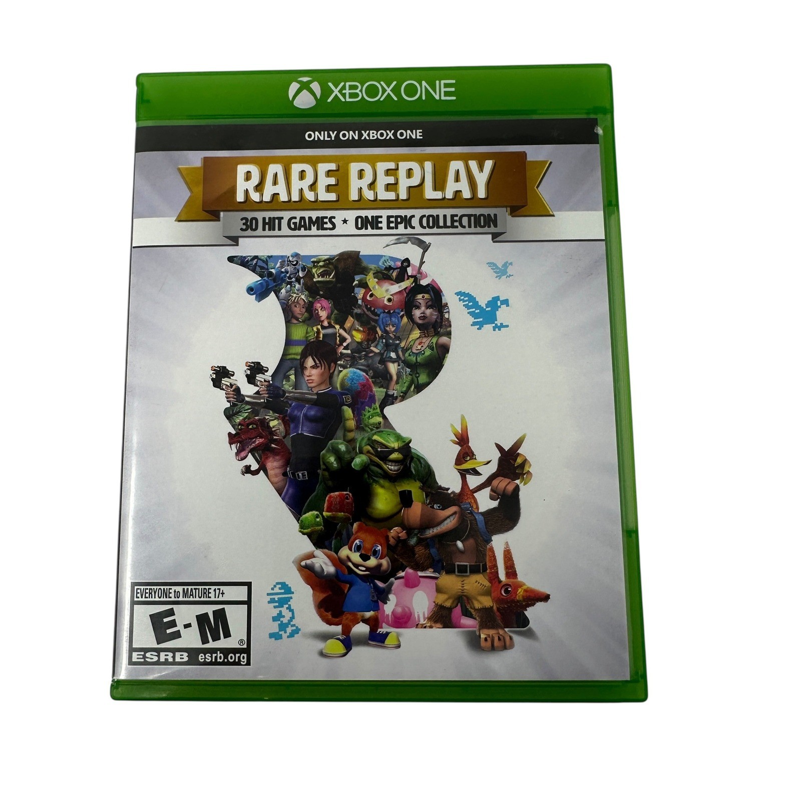 Microsoft Rare Replay Xbox One N/A Green Excellent 30 Game Collection Disc