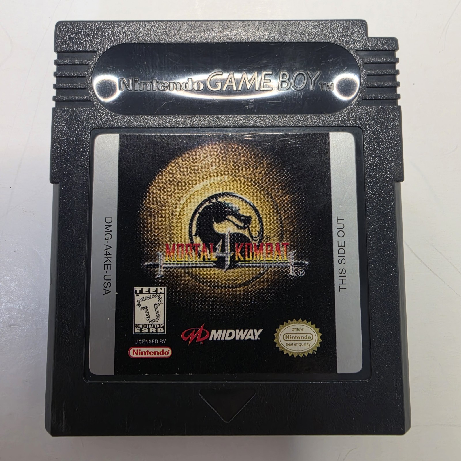 Mortal Kombat 4 (Nintendo Game Boy Color, 1998) – Authentic TESTED