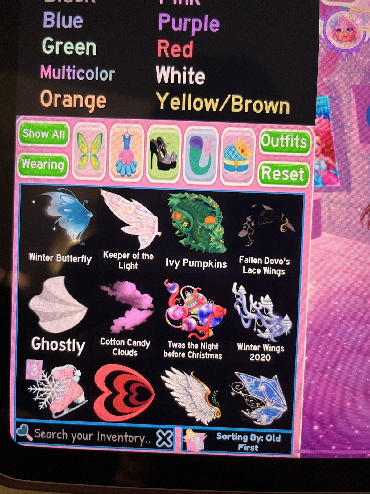 Royal High Inventory Everything For Trade Let Me Know If You Have Offers!