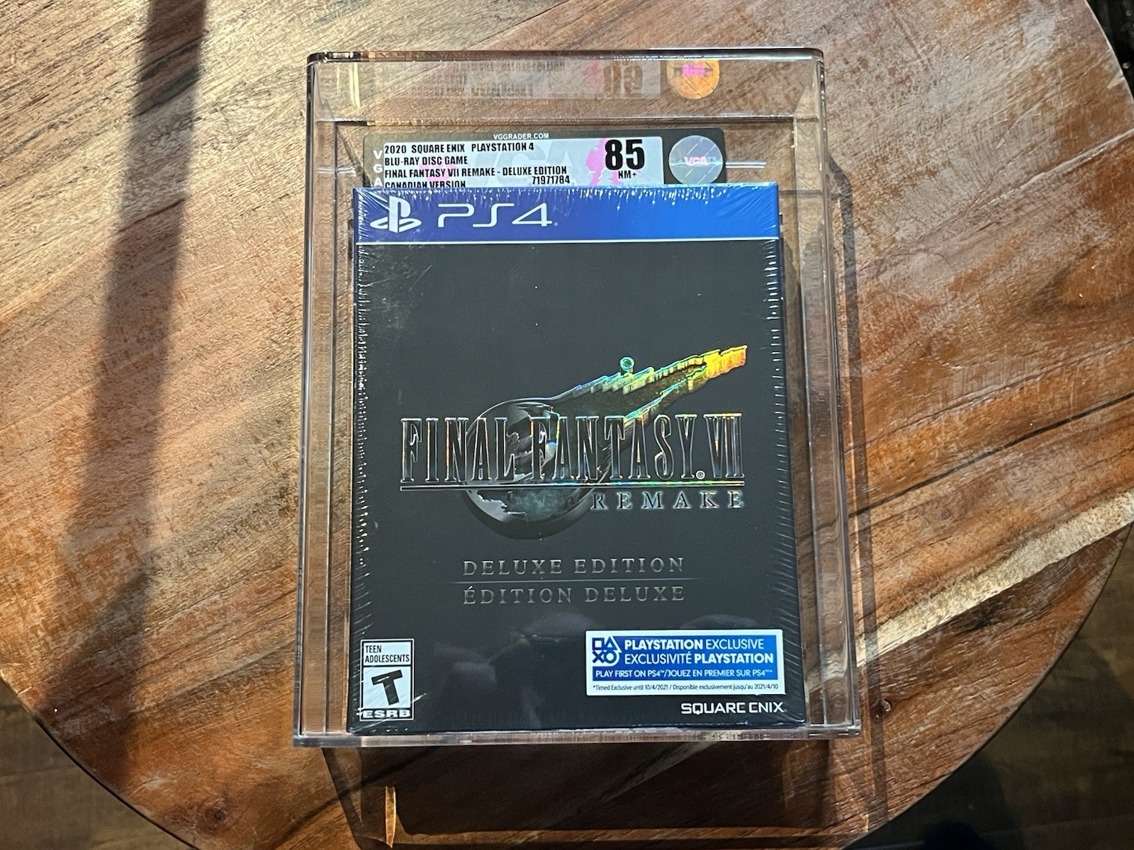 Final Fantasy VII Remake Deluxe Edition Sony PlayStation 4 PS4 Sealed VGA 85