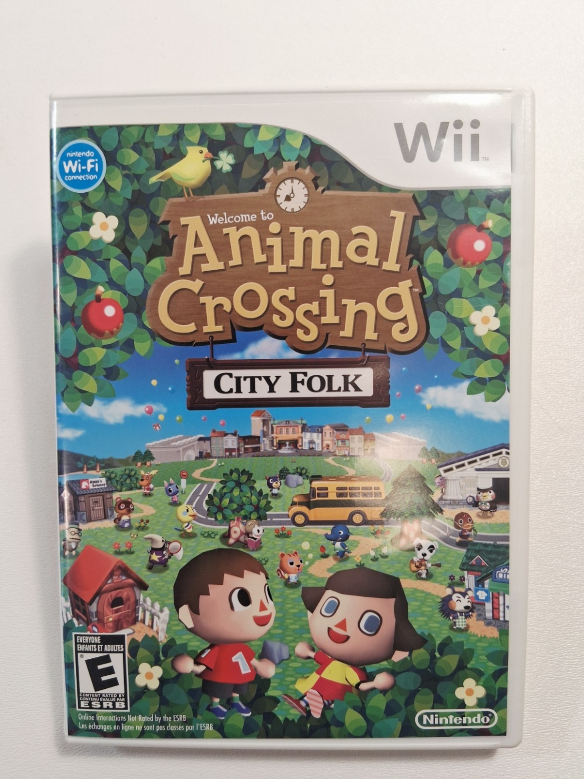 Animal Crossing: City Folk (Nintendo Wii, 2008) Disk Only No Manual
