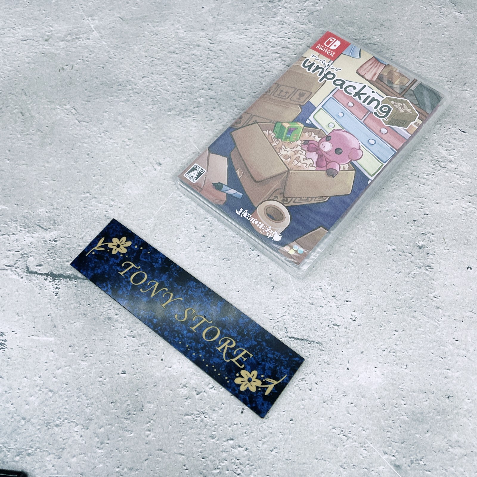 Switch Unpacking Regular Edition Software JP Video Game Action Adventure Puzzle