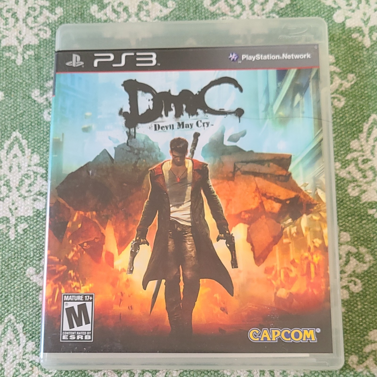 Capcom DmC Devil May Cry PS3 Action Hack and Slash Game Manual Included