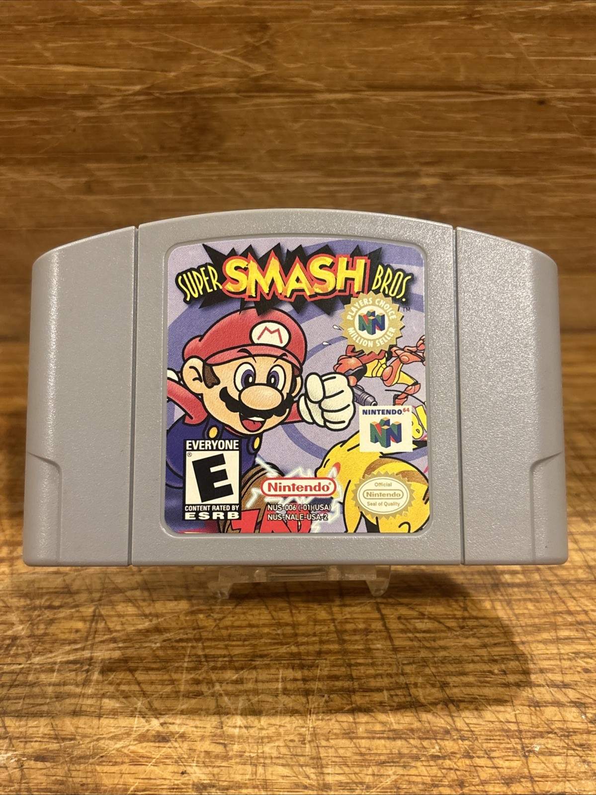 Super Smash Brothers – Nintendo 64 (N64) Authentic Tested/Working