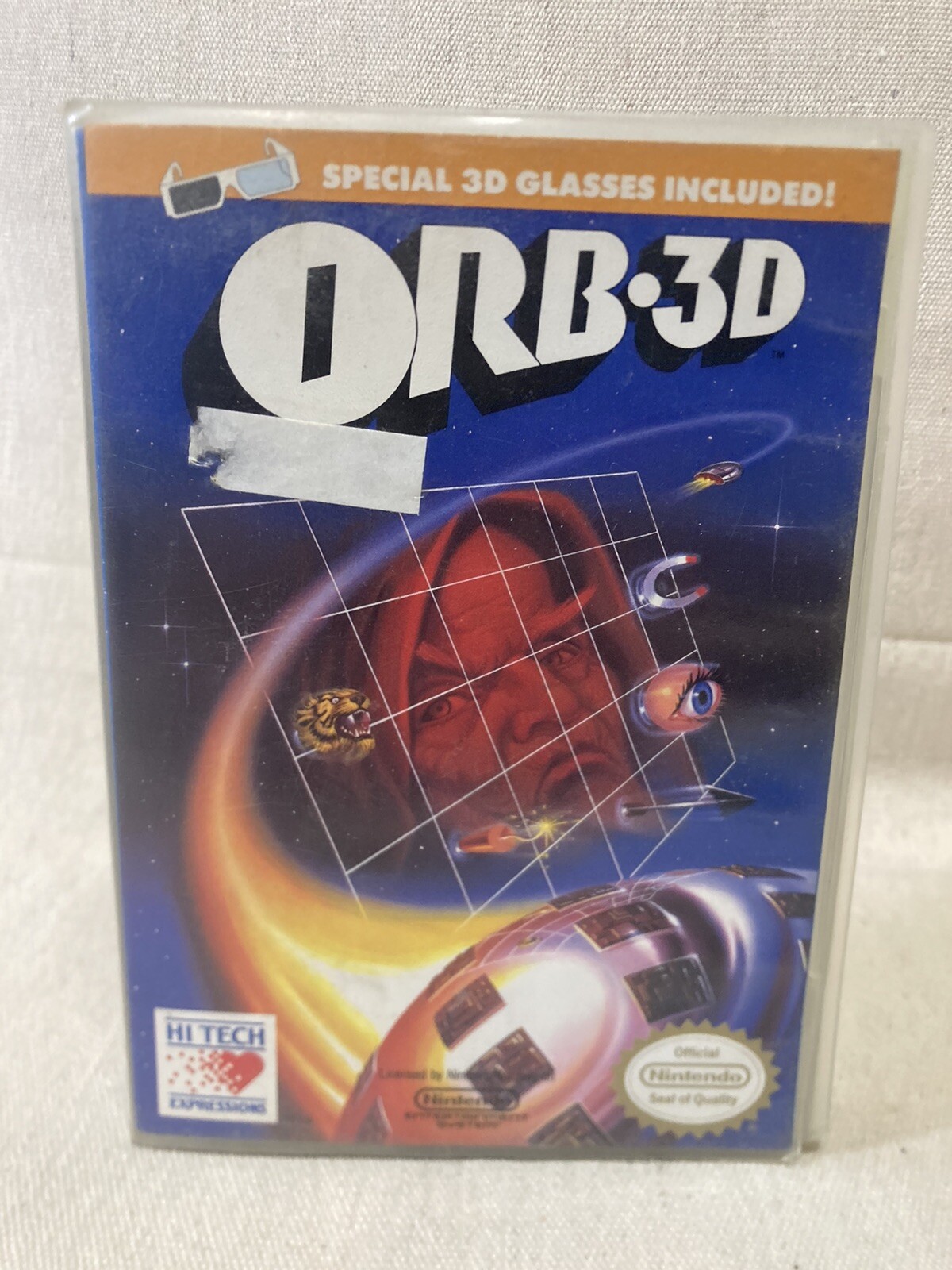 Orb 3D NES With Manual/ Box Nintendo Wizard Space 90s VTG G946