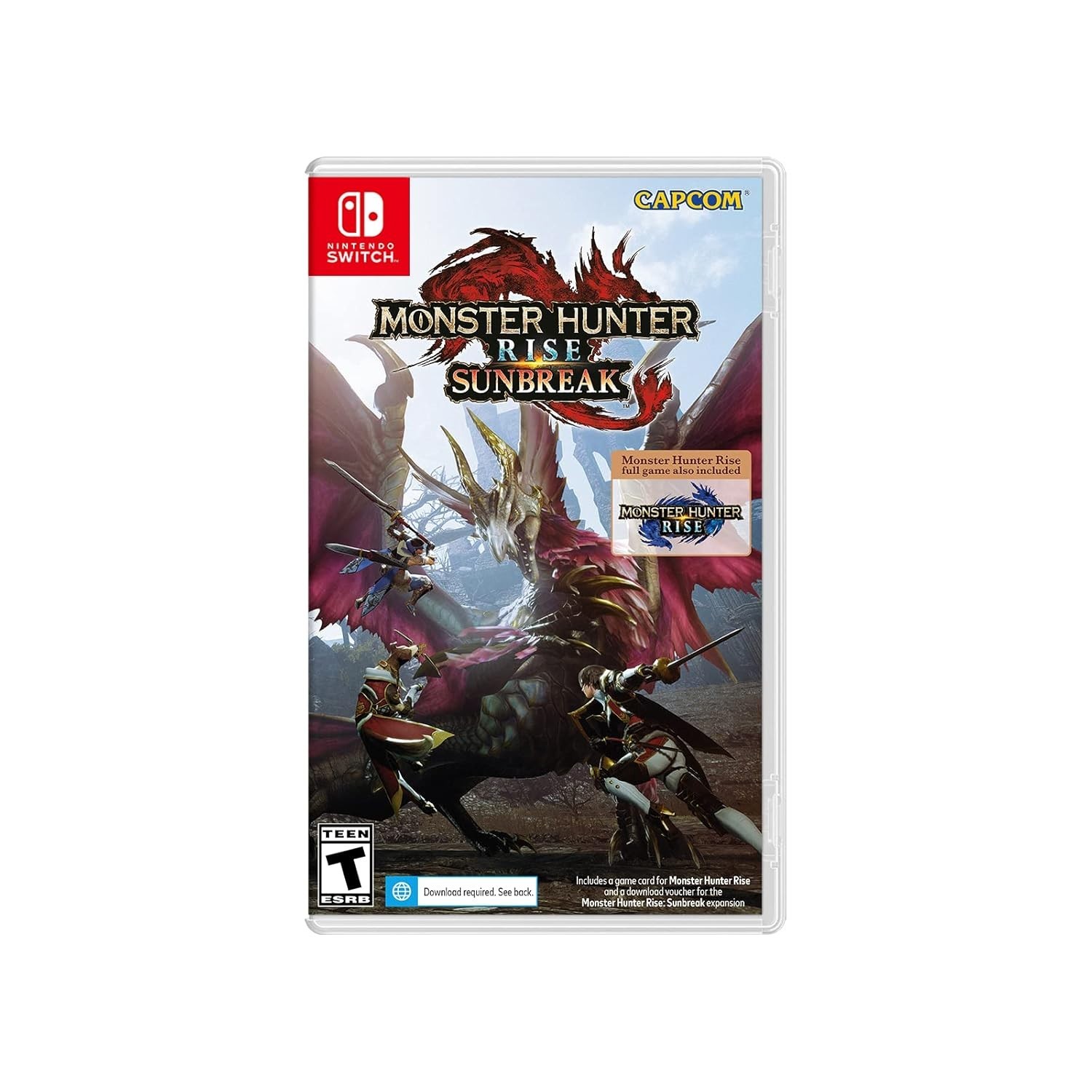 Monster Hunter Rise + Sunbreak – Nintendo Switch (NEW and Sealed)
