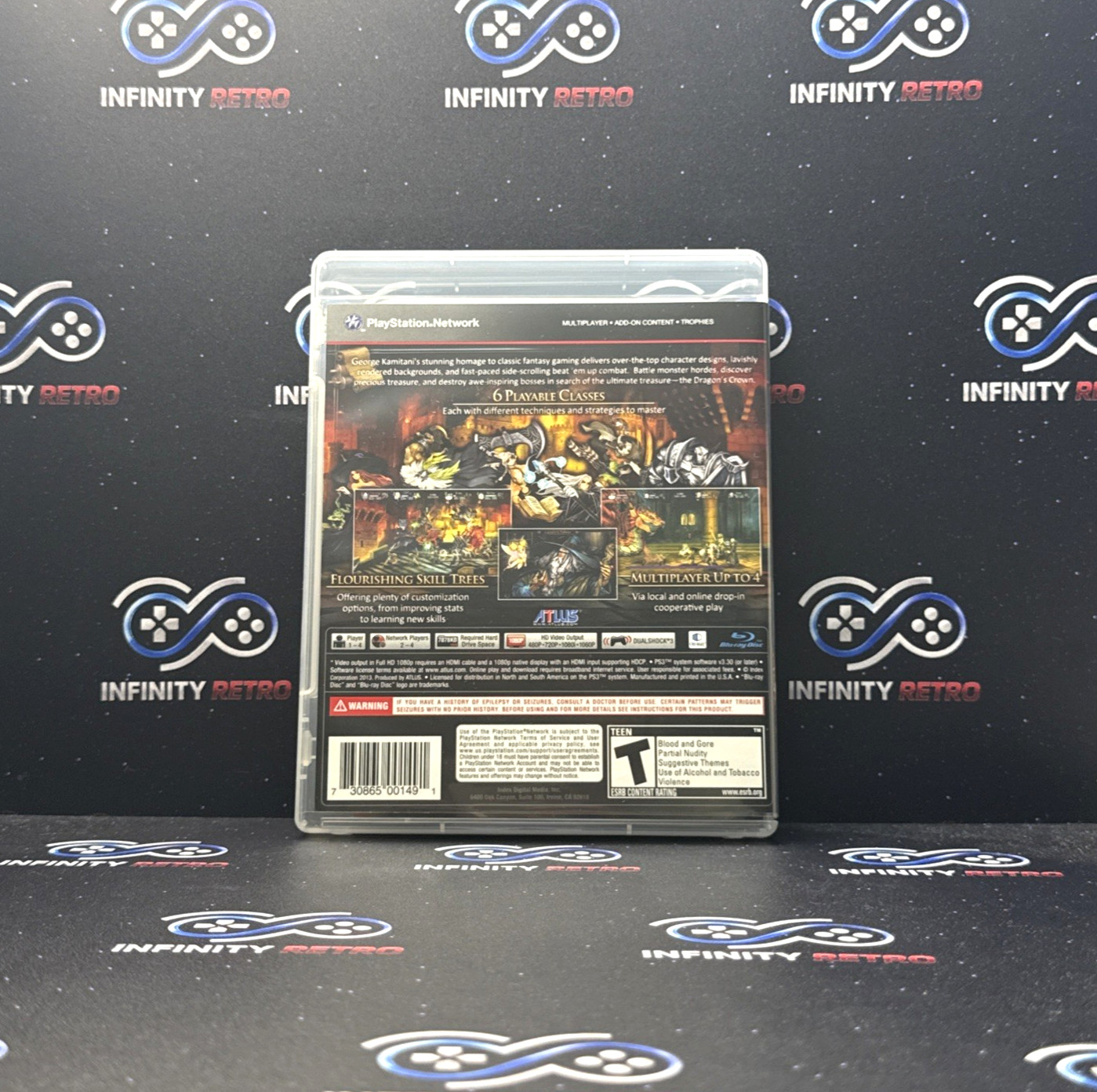 Dragon’s Crown Sony PlayStation 3 CIB Complete Refurbished Tested Free Shipping