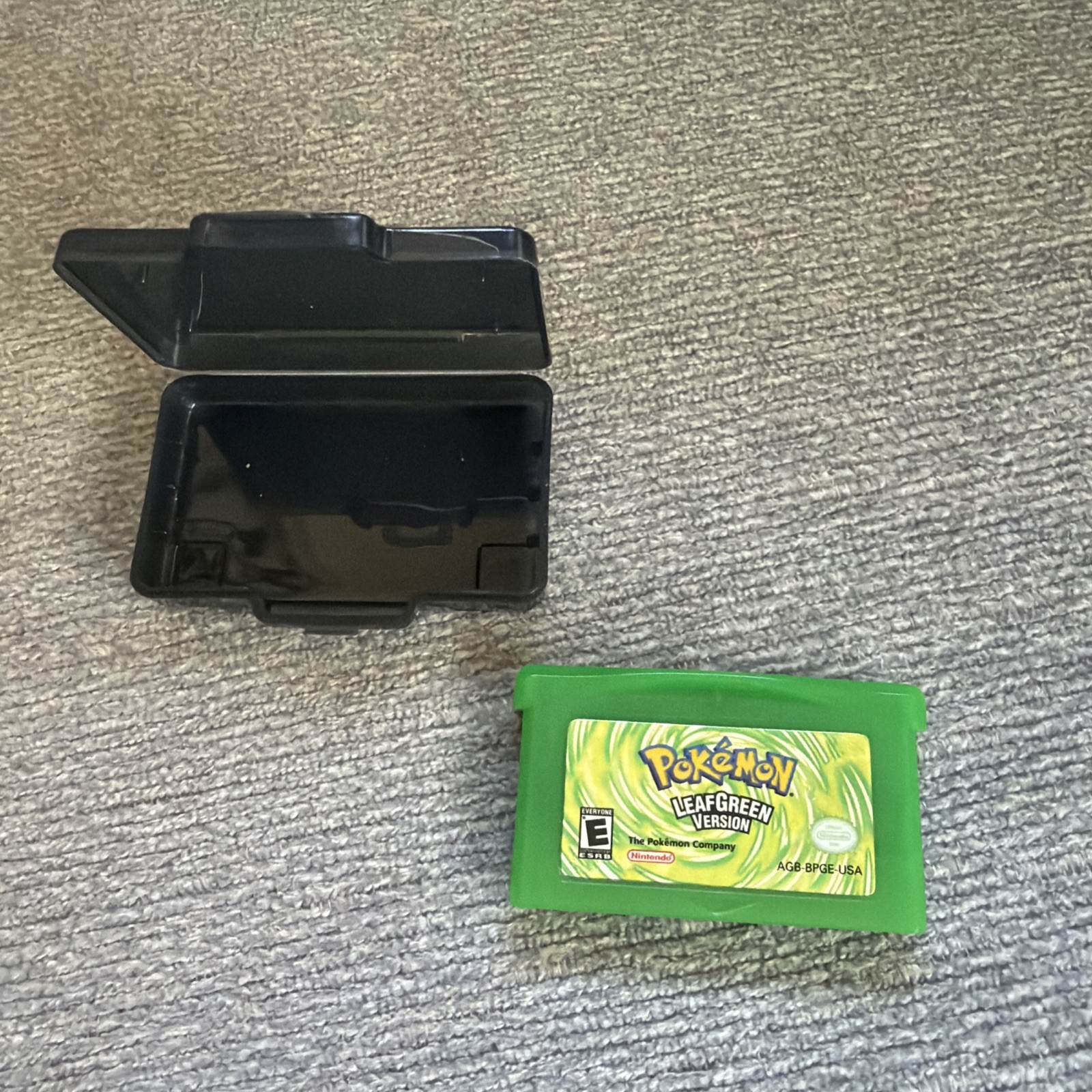 Pokemon Leaf Green Version Nintendo GBA Game Boy Advance Authentic Tested Saves
