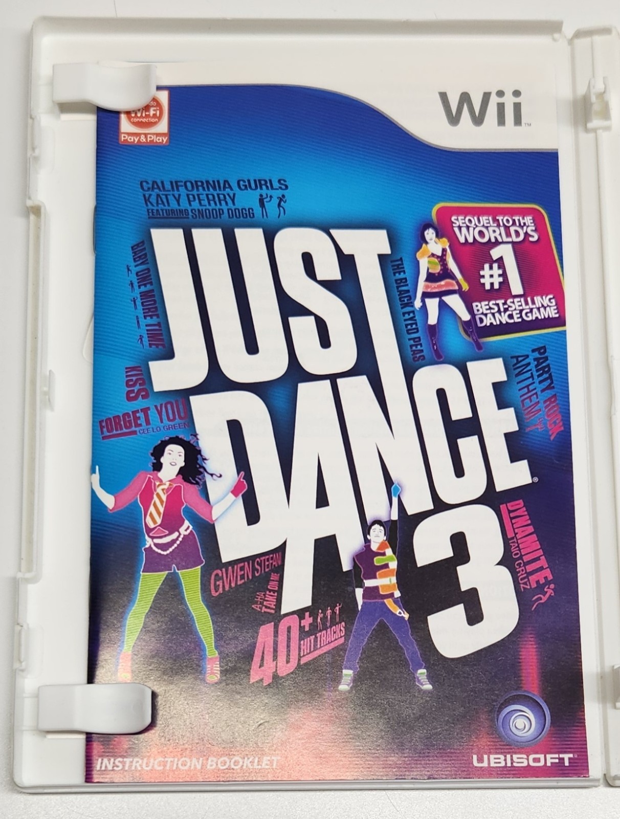 Just Dance 1 and 3 (Nintendo Wii) Bundle, Complete, Tested