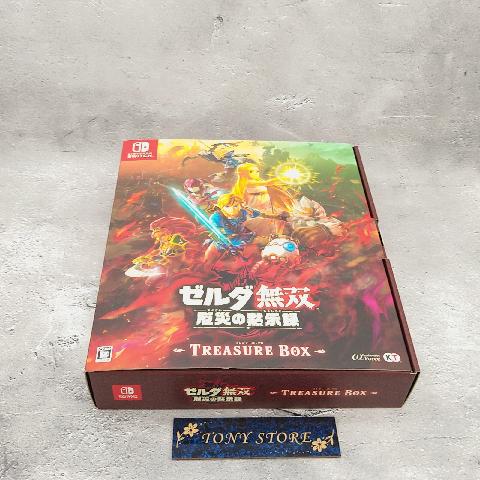 Nintendo Switch Hyrule Warriors Age Of Calamity Treasure Box Limited Japan Game