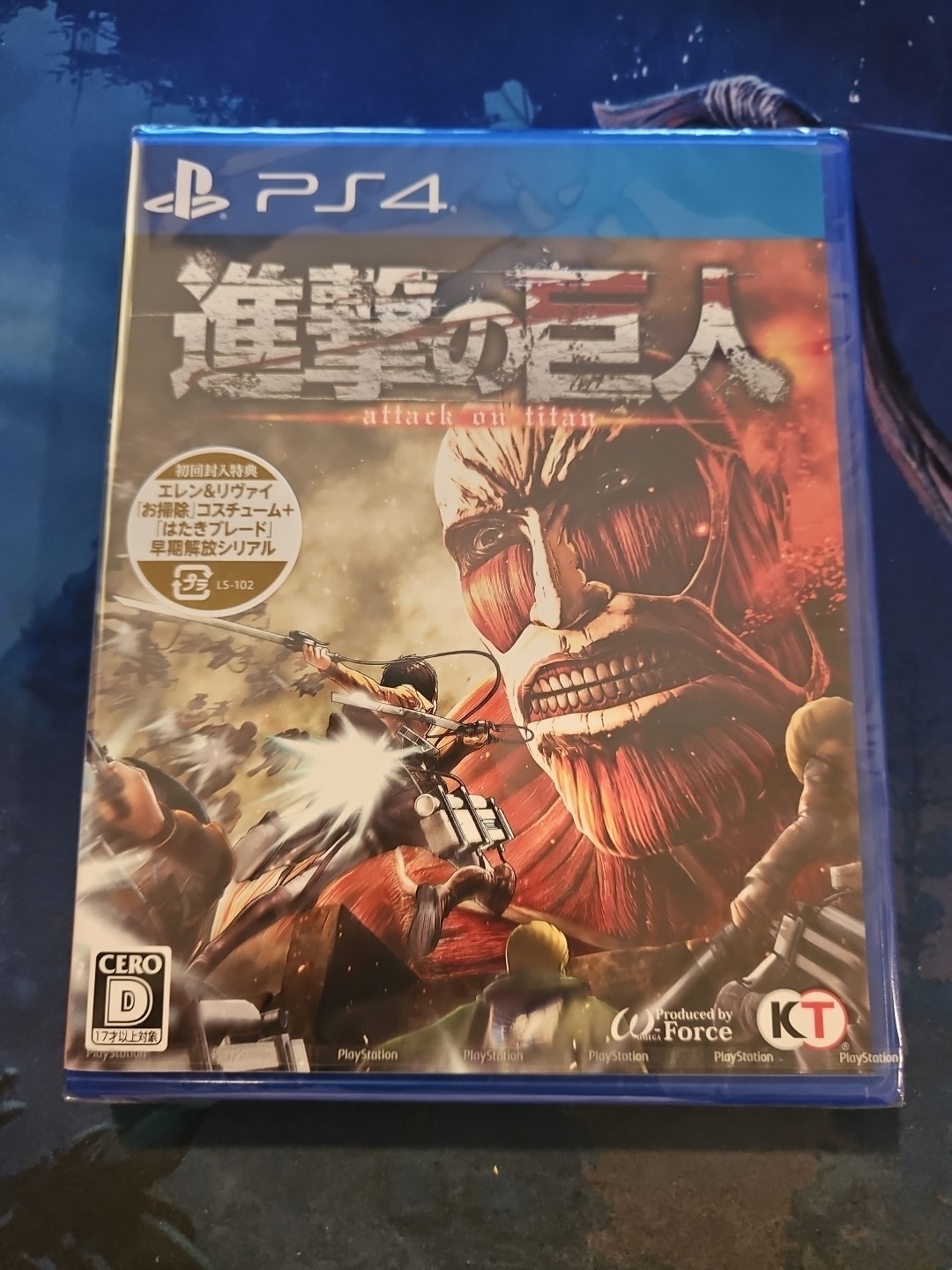 Attack on Titan Shingeki no Kyojin Sony PlayStation 4 PS4 JAPAN JAPANESE JP NEW