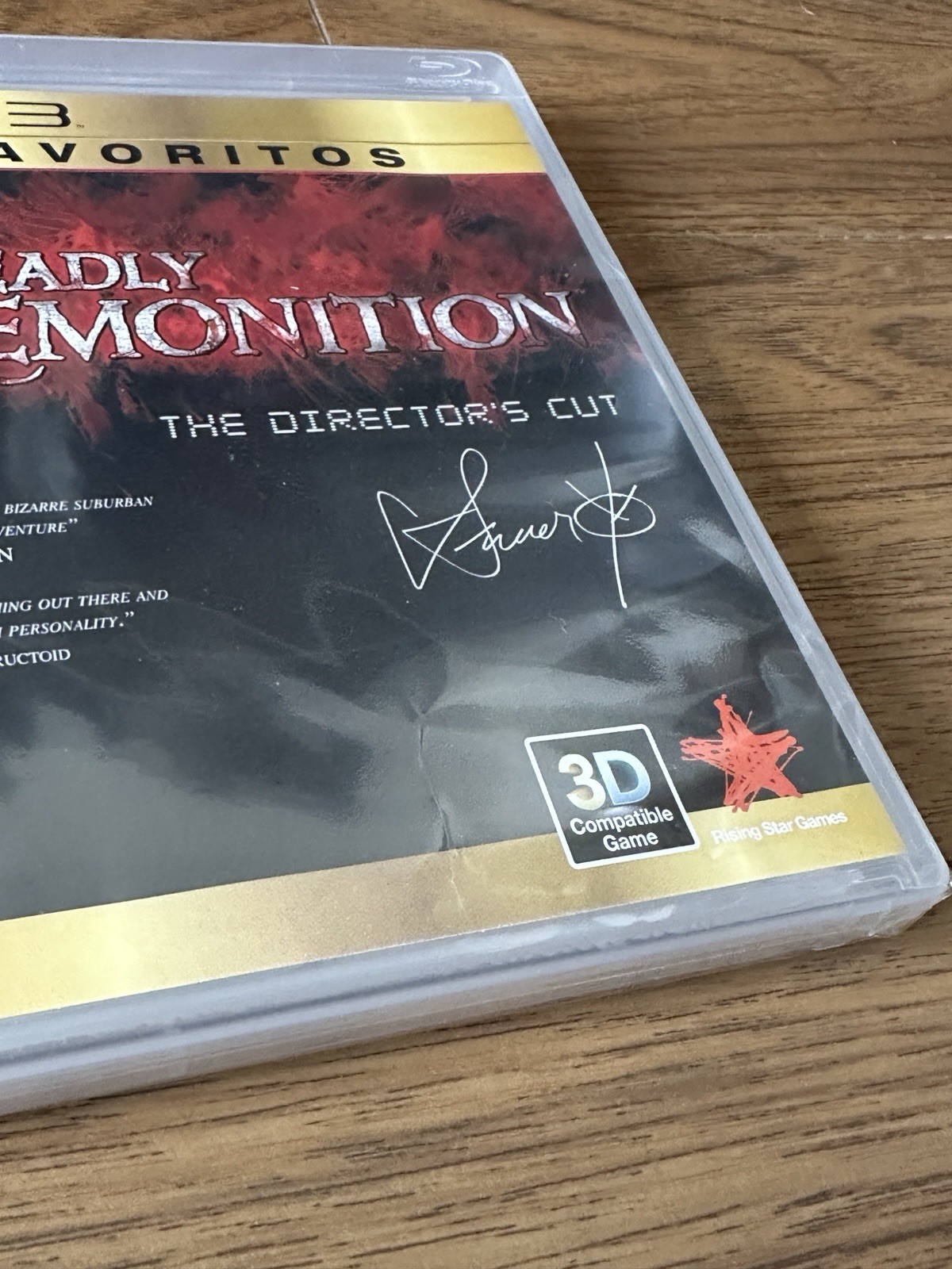 Deadly Premonition: The Director”s Cut PS3 (Brand New Sealed FAVORITOS RARE