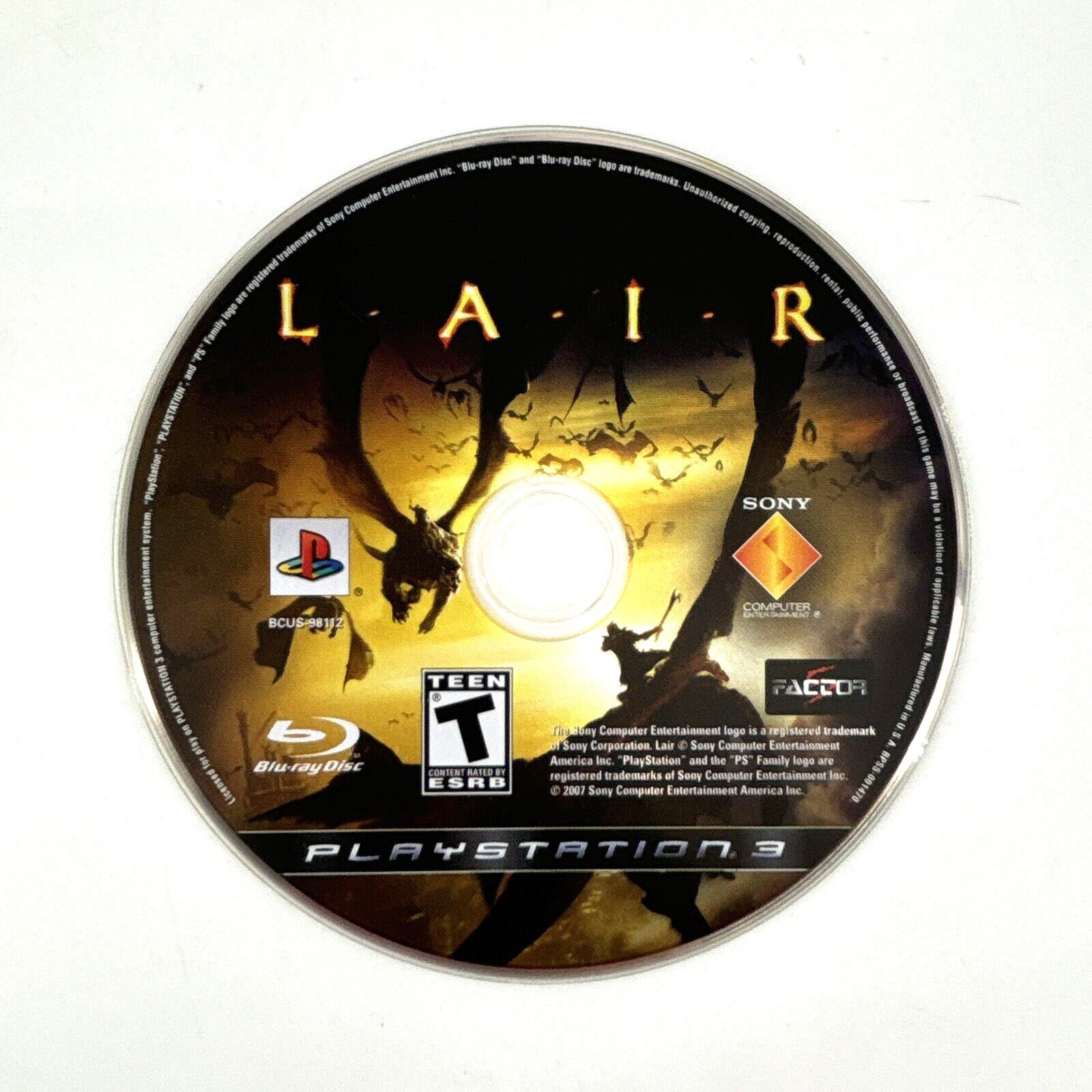 Lot of 5 Sony PS3 PlayStation Video Games Starhawk, Lair, XCOM, Fallen Angel COD