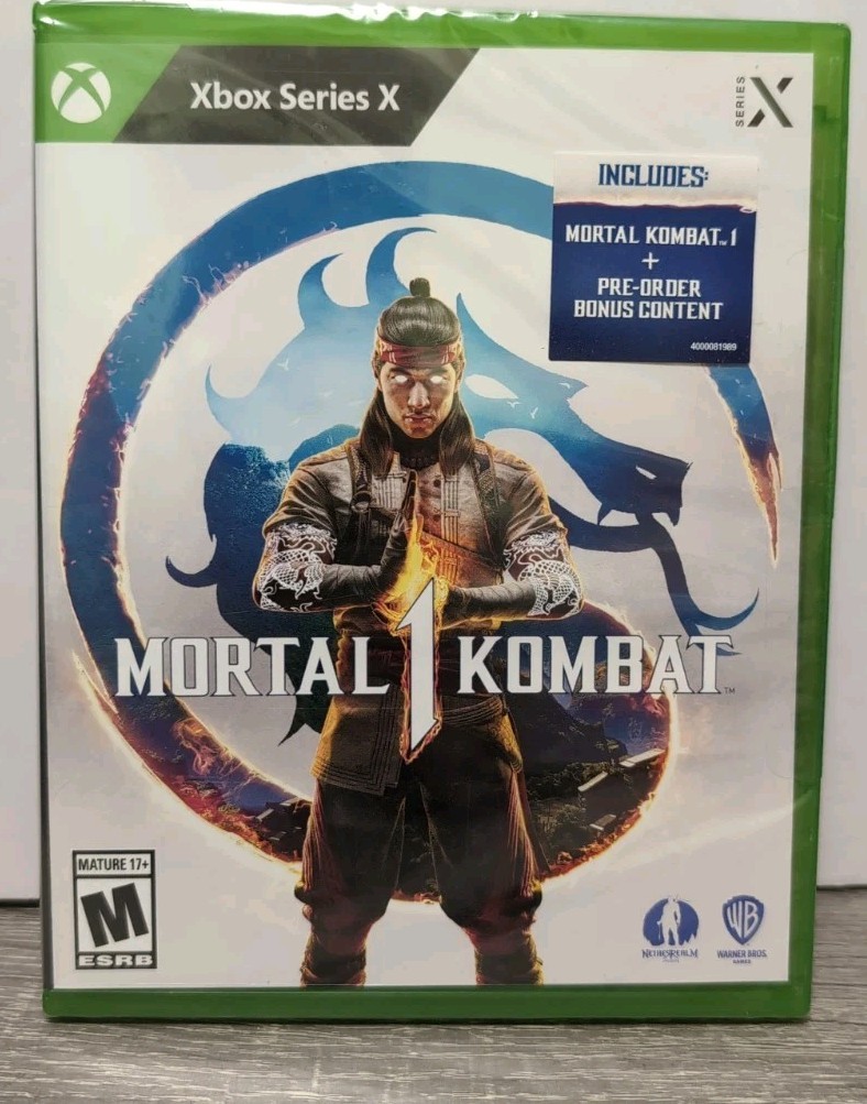 Mortal Kombat 1 Microsoft Xbox Series X Brand New Sealed With Pre-Order Content