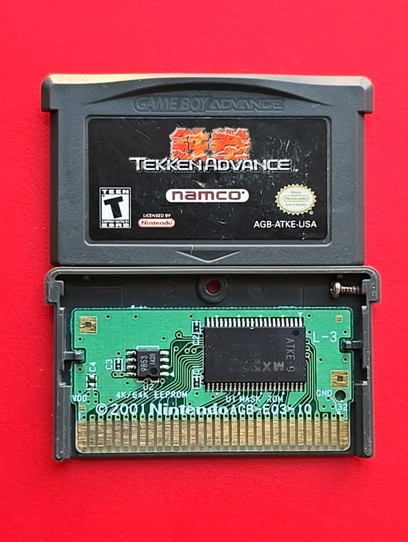 Tekken Advance Game Boy Nintendo GBA Arcade Fighting Martial Arts 90s Authentic