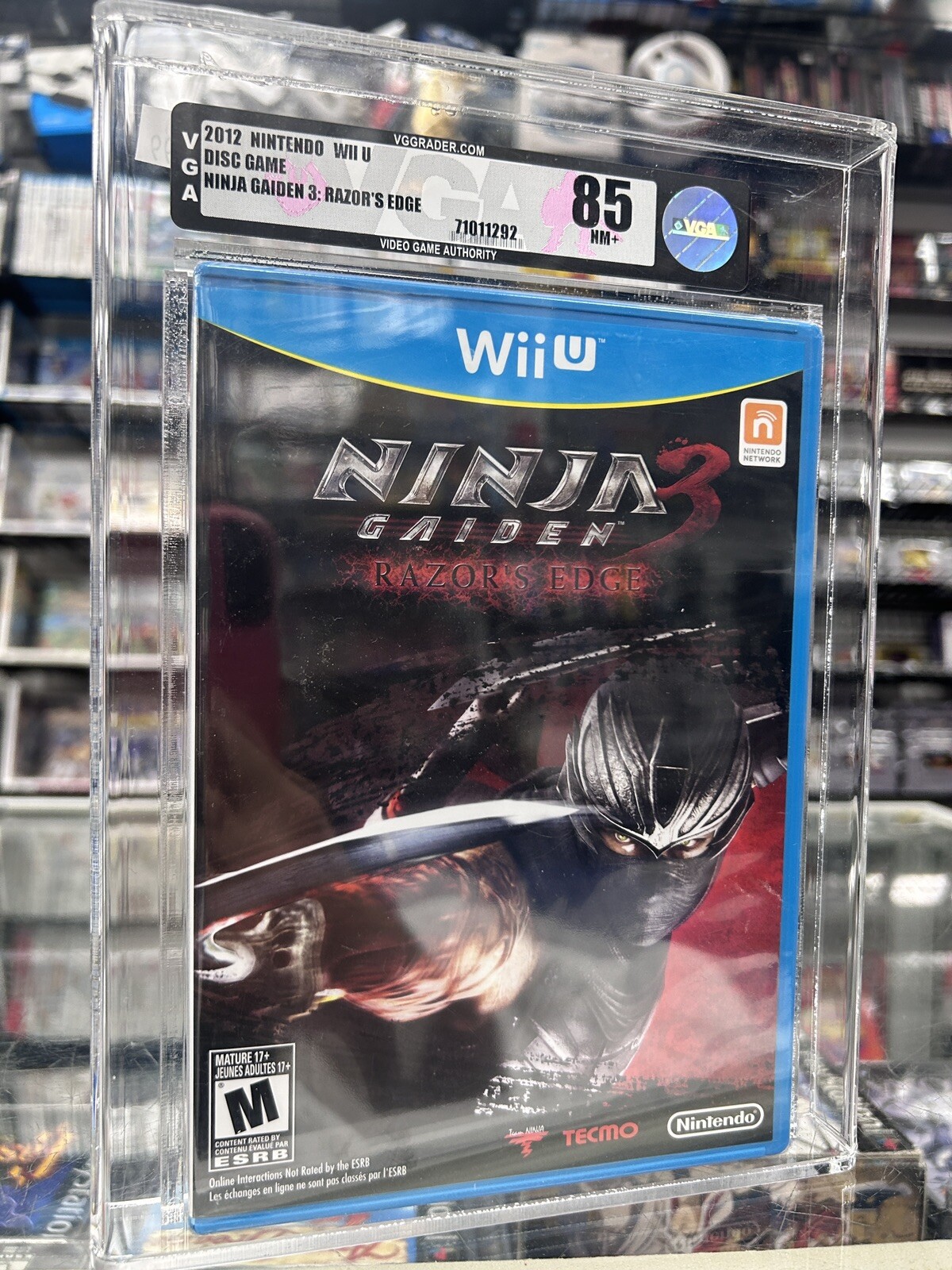 VGA 85+ Nm- Ninja Gaiden 3: Razor’s Edge (Nintendo Wii U, 2012)