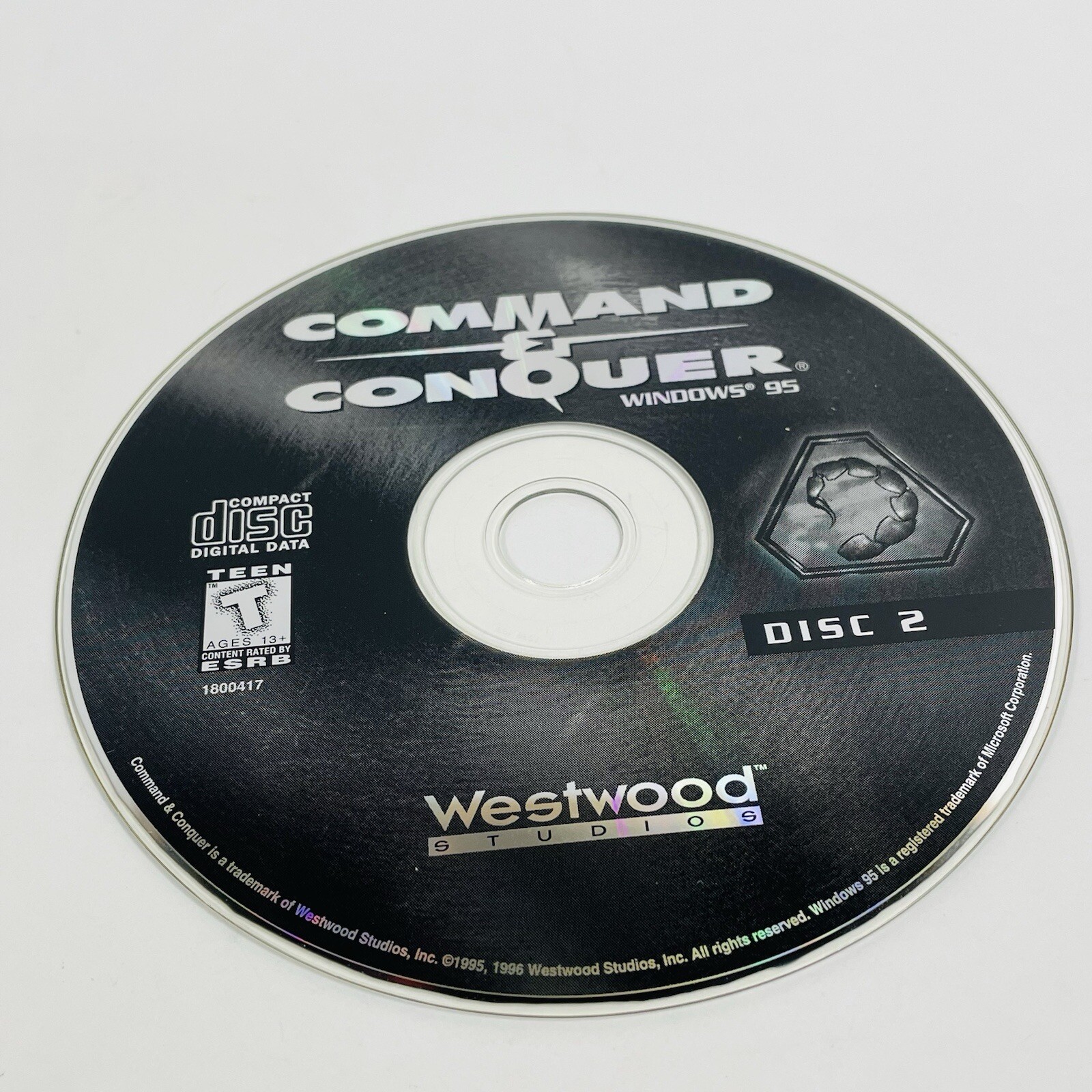 Command & Conquer for Windows 95 PC CD-ROM Video Game