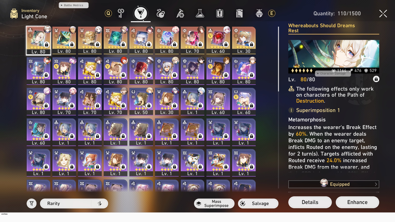 Honkai Star Rail/ HSR E2 Firefly/E2 Ruan mei 100 pulls