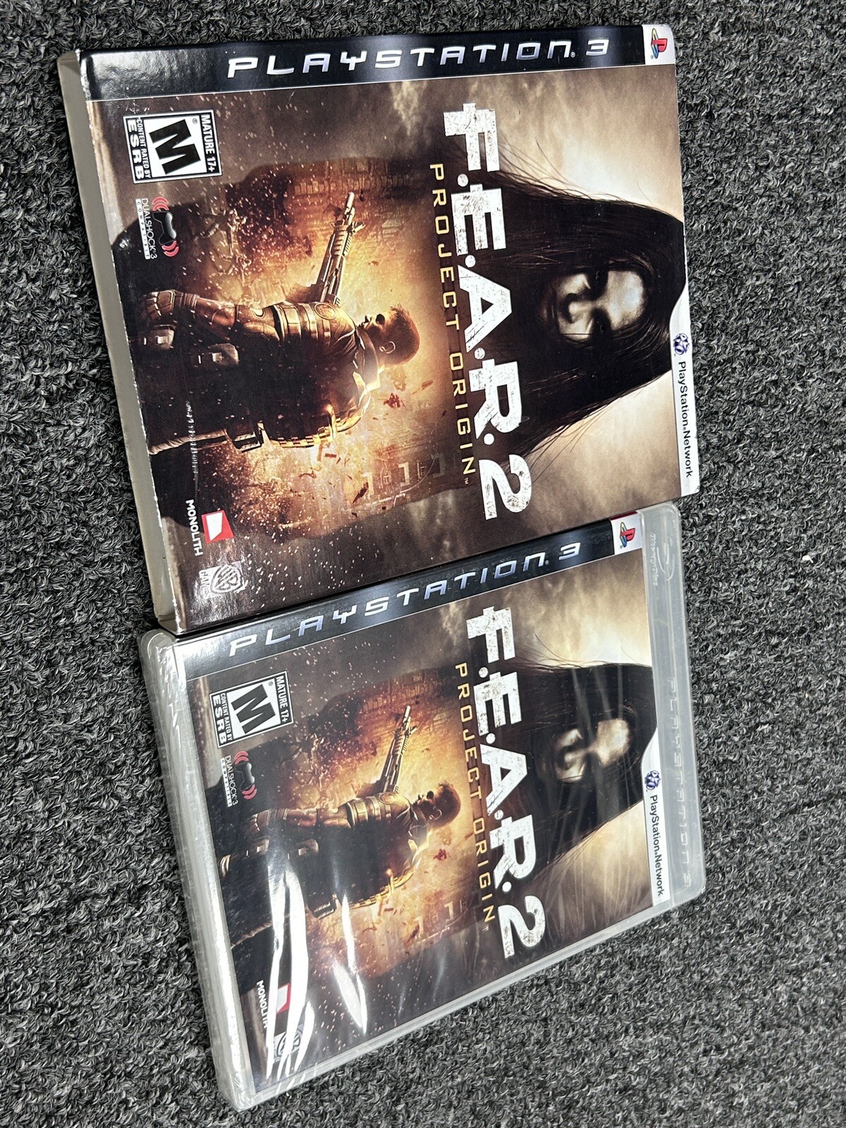 F.E.A.R. 2 Project Origin Game Sony PlayStation 3 PS3 2009 Sealed Excellent! 🔥