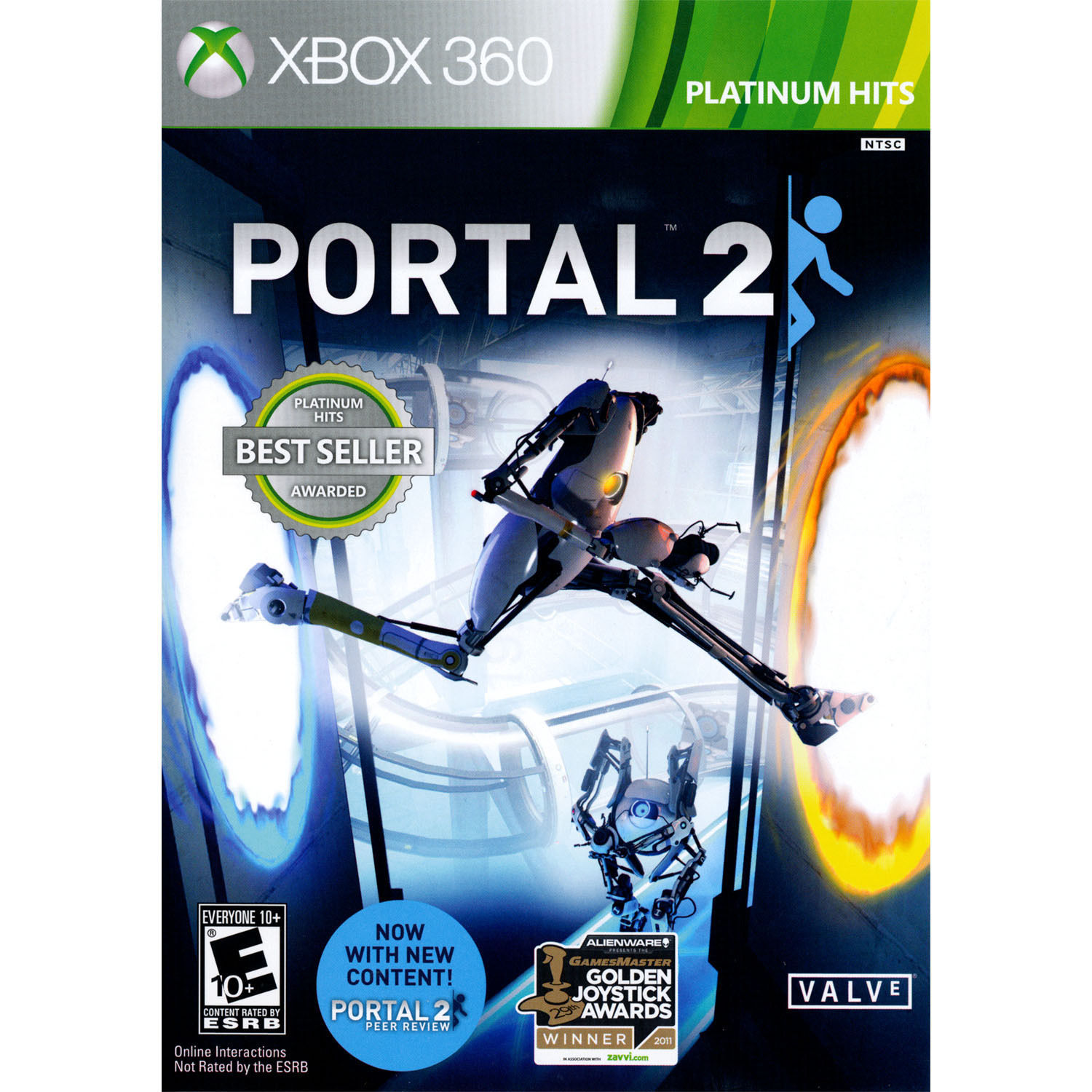 Portal 2 Xbox 360 Brand New Platinum Hits