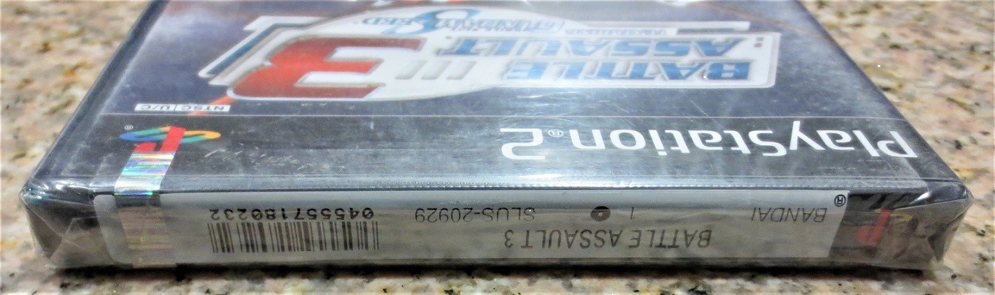 PS2 MOBILE SUIT GUNDAM BATTLE ASSAULT 3 GUNDAM SEED BRAND NEW SEALED ULTRA RARE