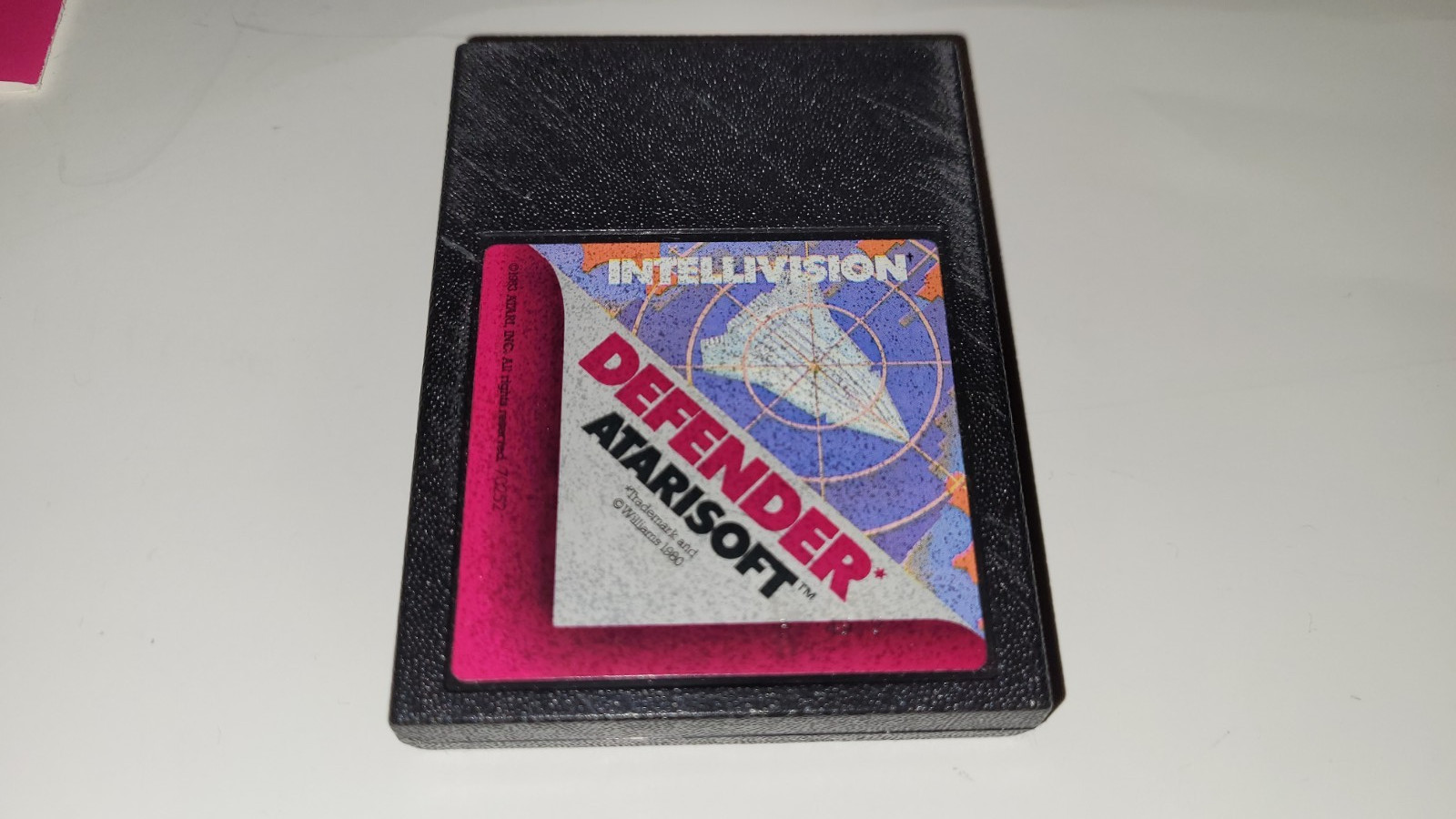 Defender Intellivision Game in Original Box w/Manual & Registration Card