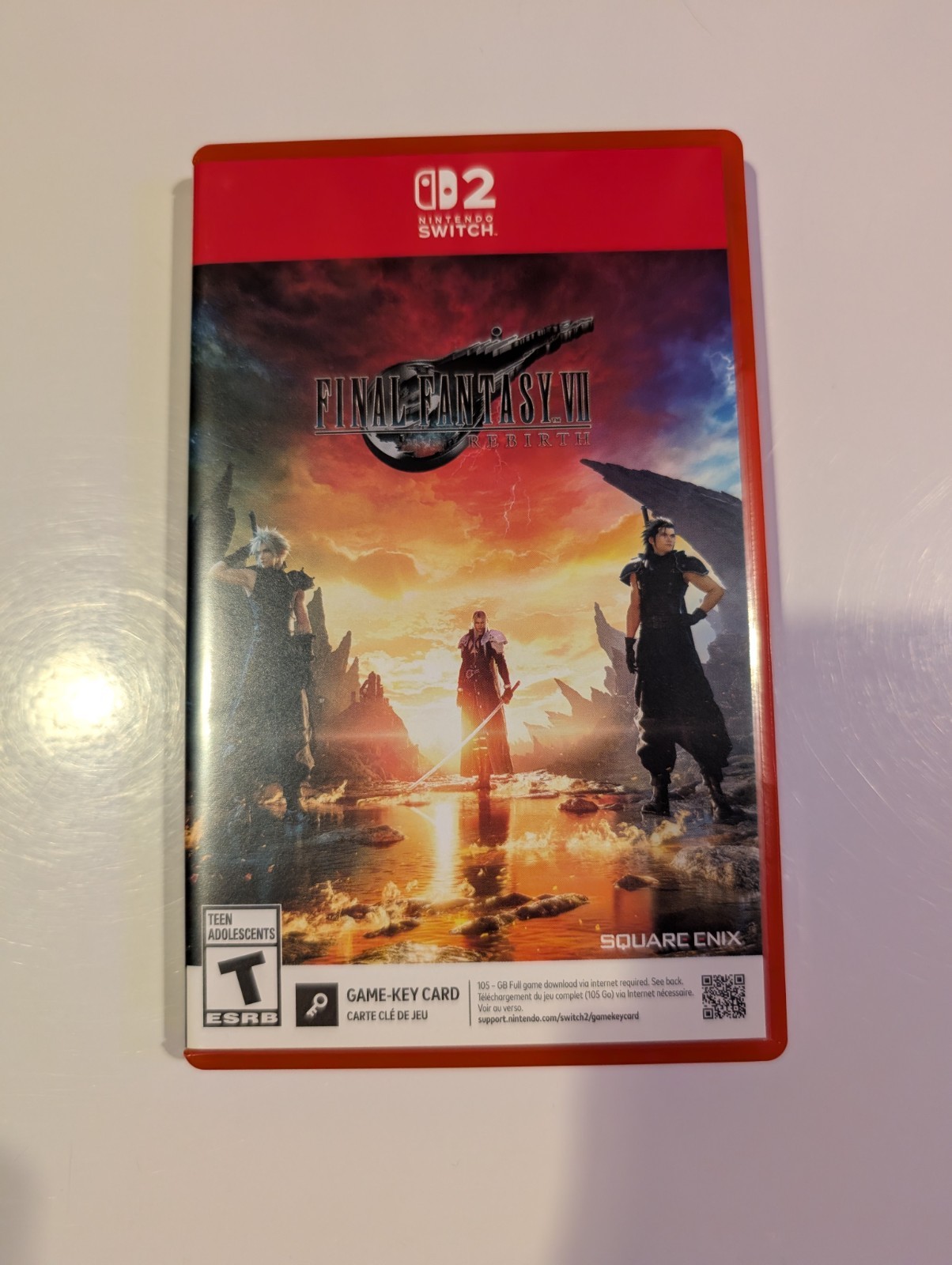 Final Fantasy VII Rebirth FF7 New Game NO PROMO Nintendo Switch 2