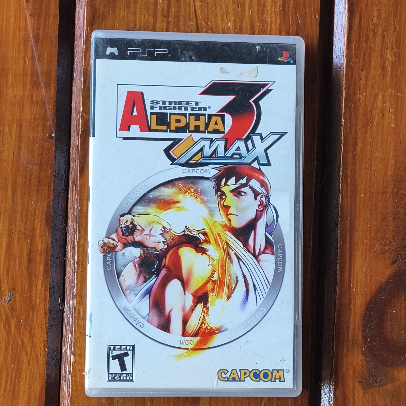 Street Fighter Alpha 3 Max (2006) Sony PSP CIB Cleaned & Tested