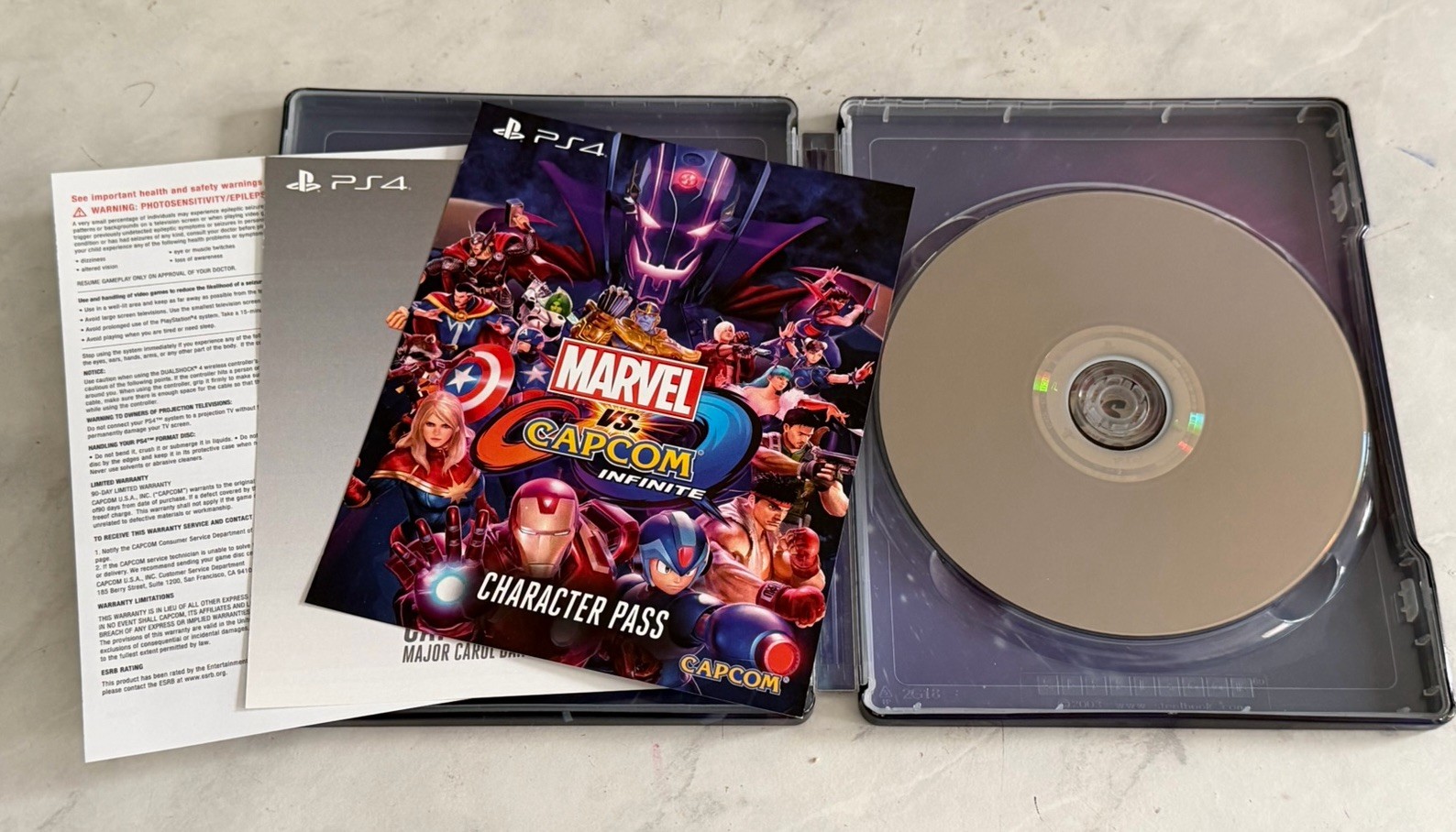 Marvel vs. Capcom: Infinite Deluxe incl. Steelbook (Sony PlayStation 4) CIB