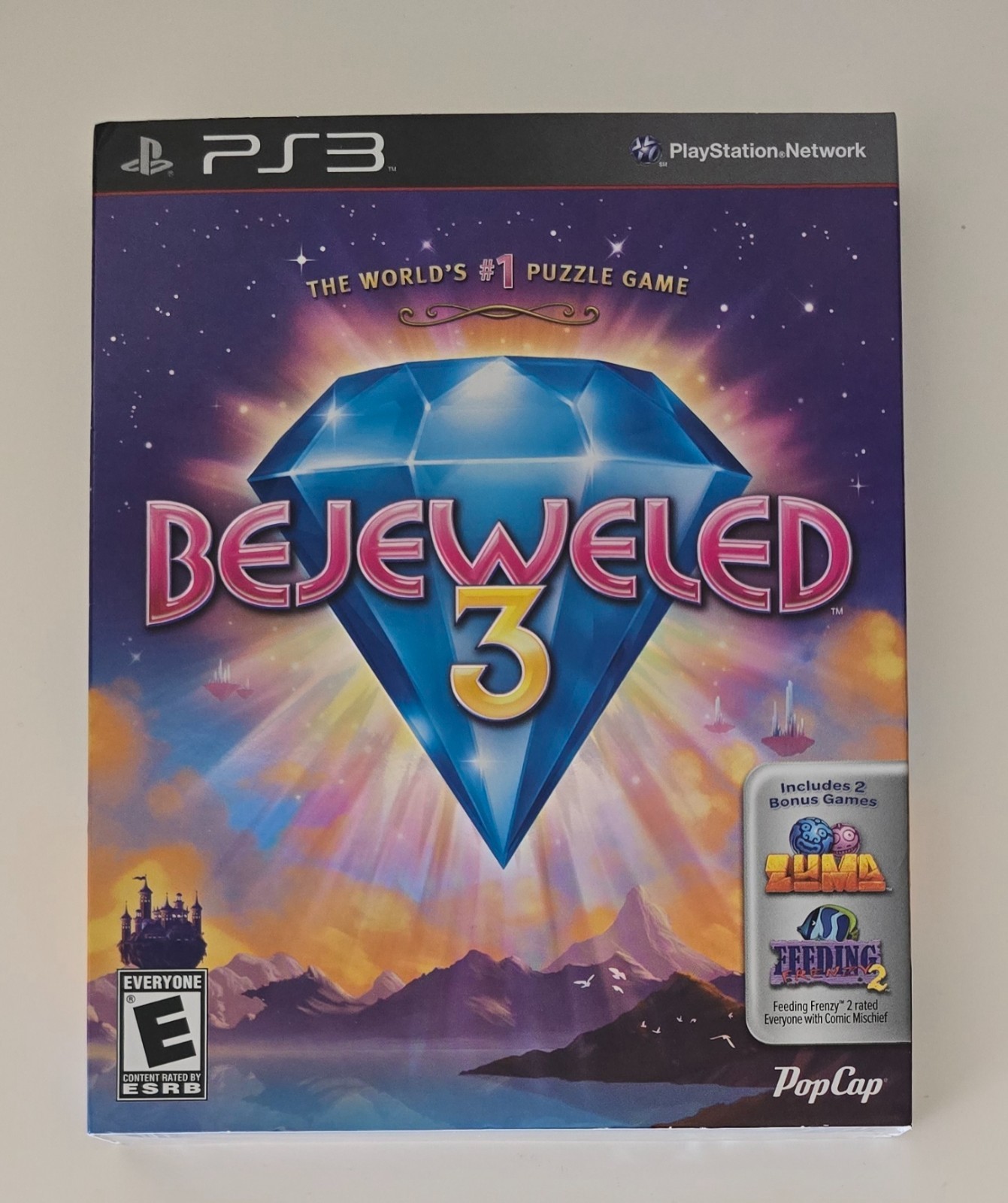 Bejeweled 3 (Sony Playstation 3 PS3) SEALED