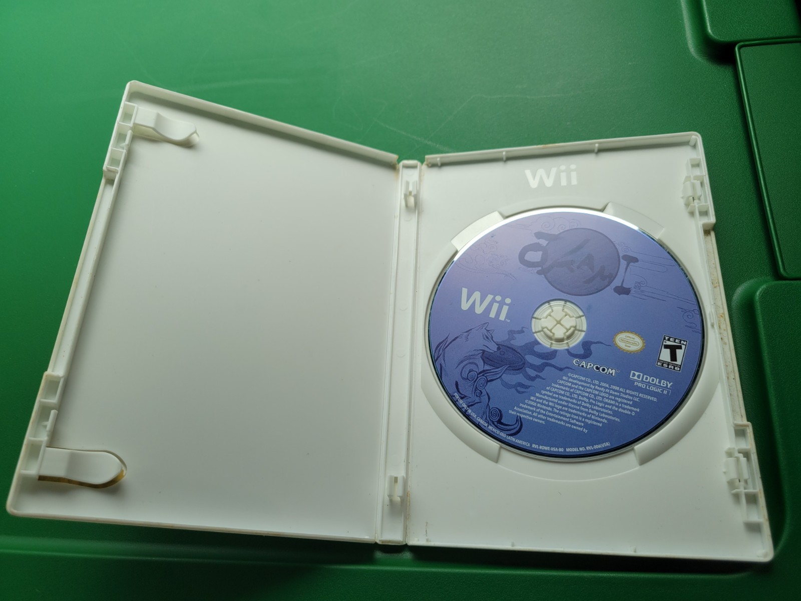 Capcom Okami Nintendo Wii 2008 Manual Included NTSC-U/C (US/Canada) T